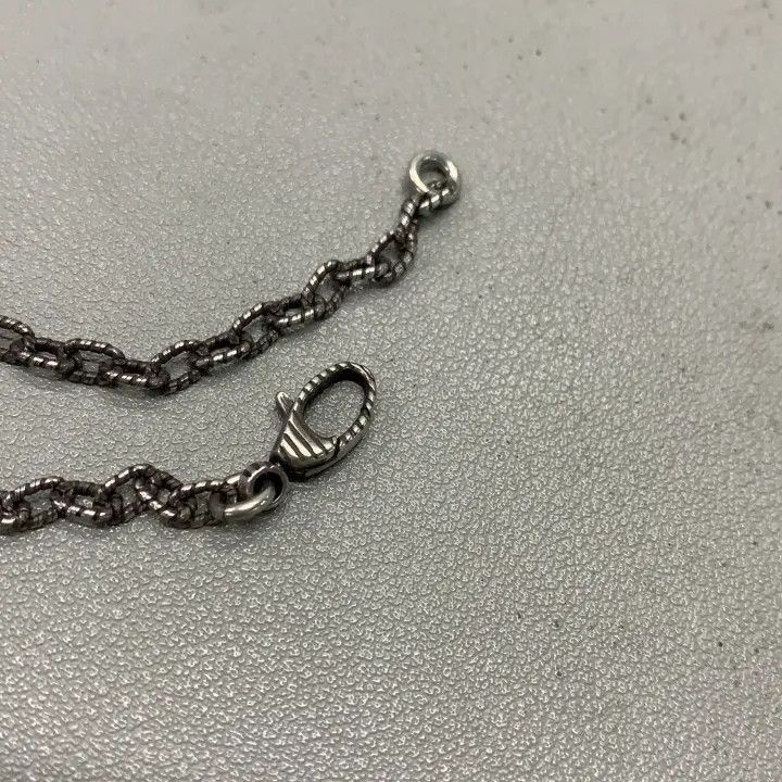 Gucci Gucci Gucci Classic Double G Silver Necklace -2506 Size ONE SIZE - 5 Thumbnail