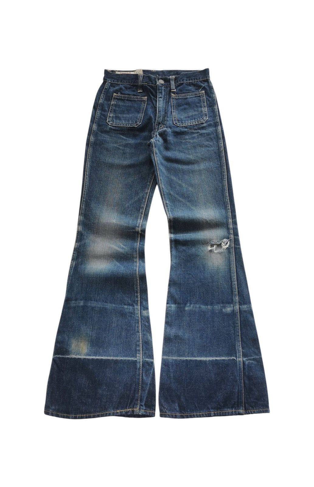 Big John 70s Vintage Big John Flare Denim Jeans Size US 26 / EU 42 - 1 Thumbnail