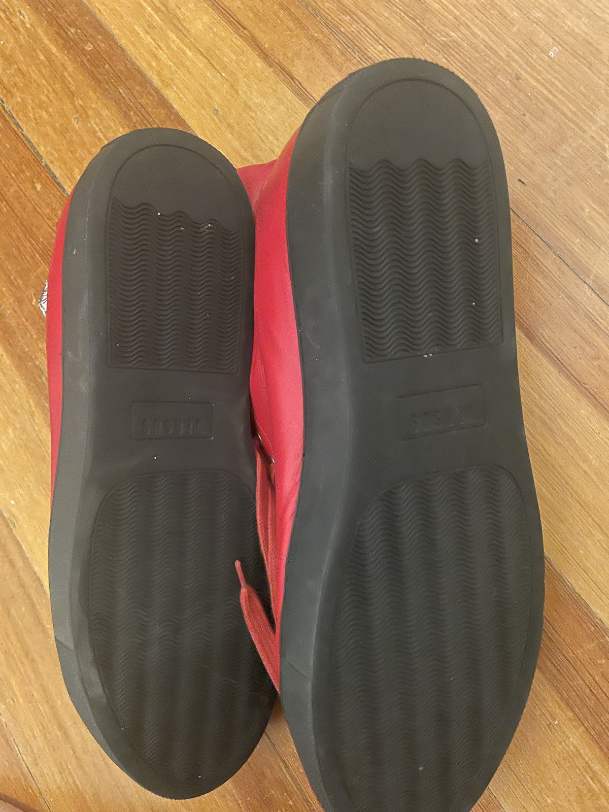 Versace Red Versace sneakers Size US 8.5 / EU 41-42 - 4 Thumbnail