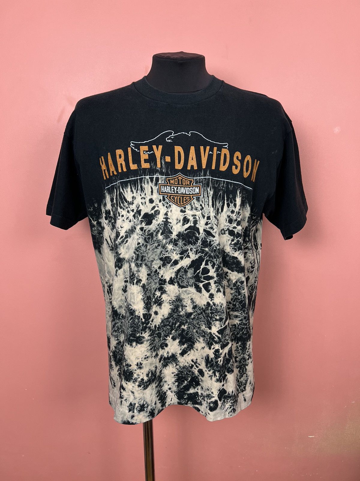 Harley Davidson × Vintage harley Davidson vintage rare shirt tee Bauer millett 1994 Size US XL / EU 56 / 4 - 5 Thumbnail