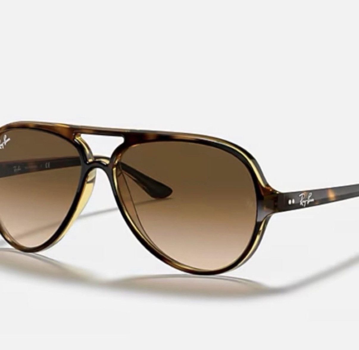 New Ray-Ban Cats 5000 in Brown, Men's