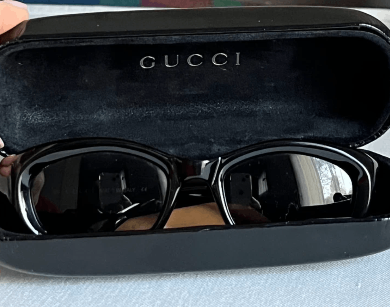 Gucci GUCCI Sunglasses GG2432 Shield Rimless 90s Wrap 1190 Vintage Size ONE SIZE - 2 Thumbnail