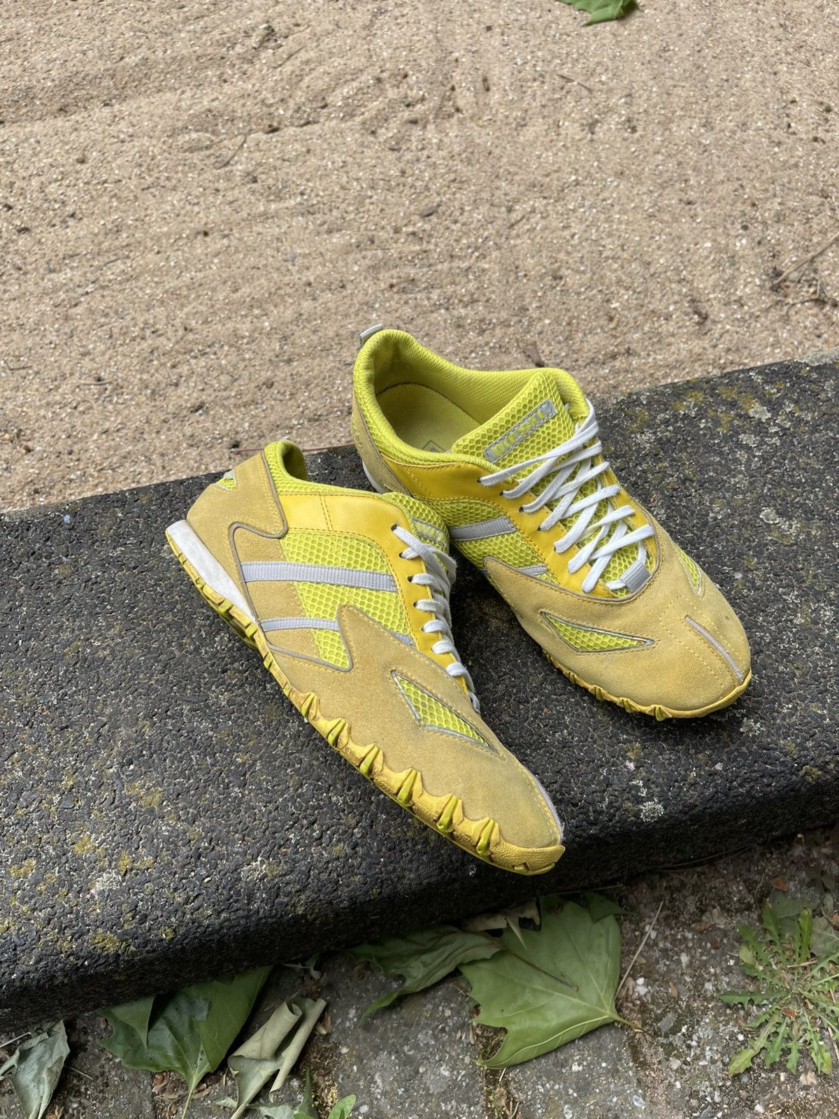 Diesel Y2K Diesel Whitney Menlo Yellow trainers Size US 9 / EU 42 - 1 Thumbnail