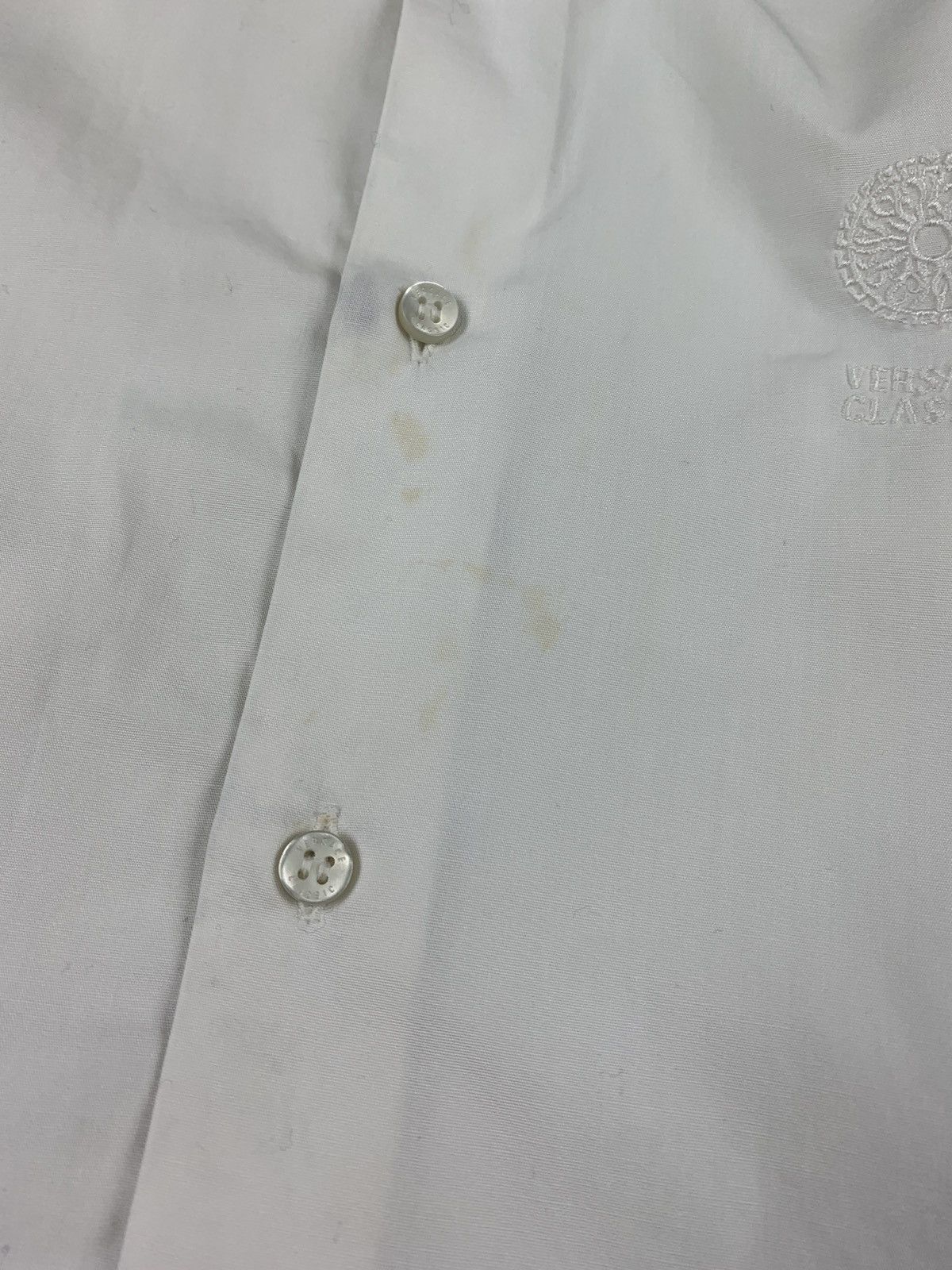 Versace VERSACE CLASSIC V2 FORMAL SHIRT WHITE LONG SLEEVE TOP 90’S Size US XS / EU 42 / 0 - 9 Thumbnail