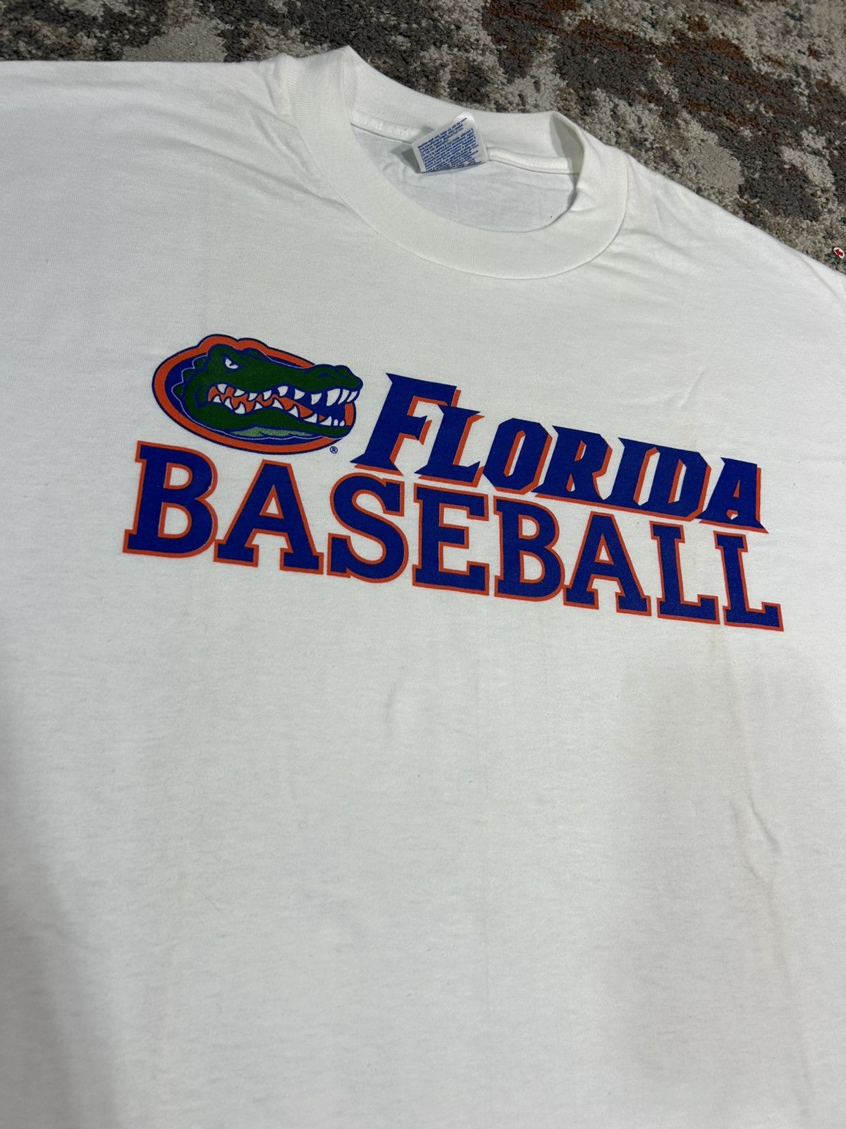 Vintage 90s Deadstock Florida Baseball Gators University UF Tee Size US XL / EU 56 / 4 - 2 Thumbnail