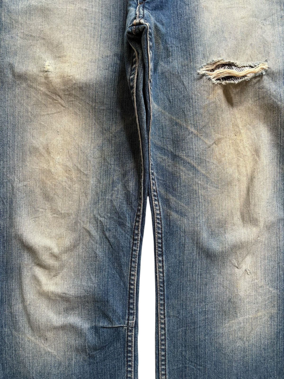 Volcom Vintage Volcom Mud Wash Distressed Ripped Loose Baggy Jeans Size US 32 / EU 48 - 5 Thumbnail