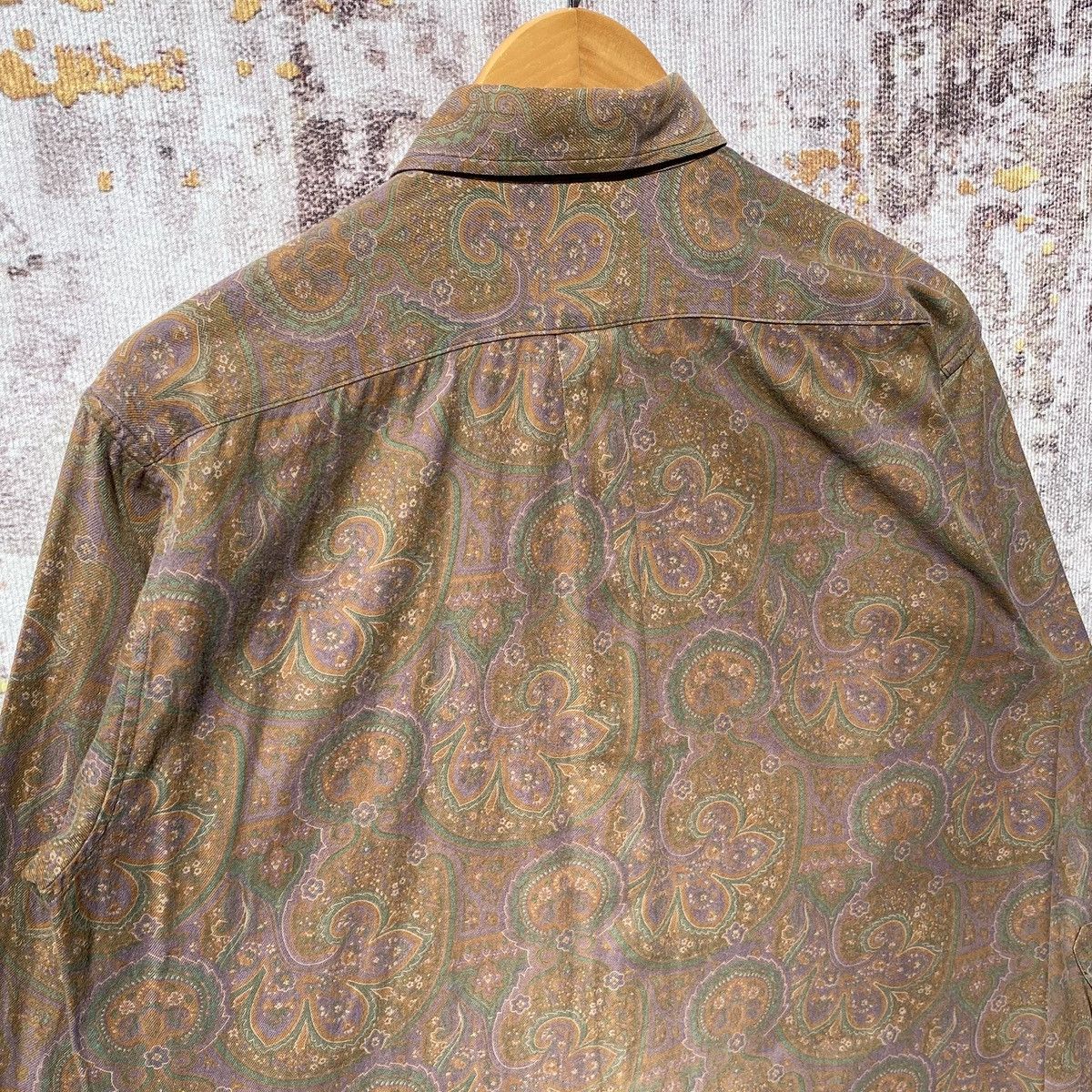 Christian Dior Monsieur Vintage Christian Dior Paisley Shirt Button Christian Dior Size US M / EU 48-50 / 2 - 6 Thumbnail