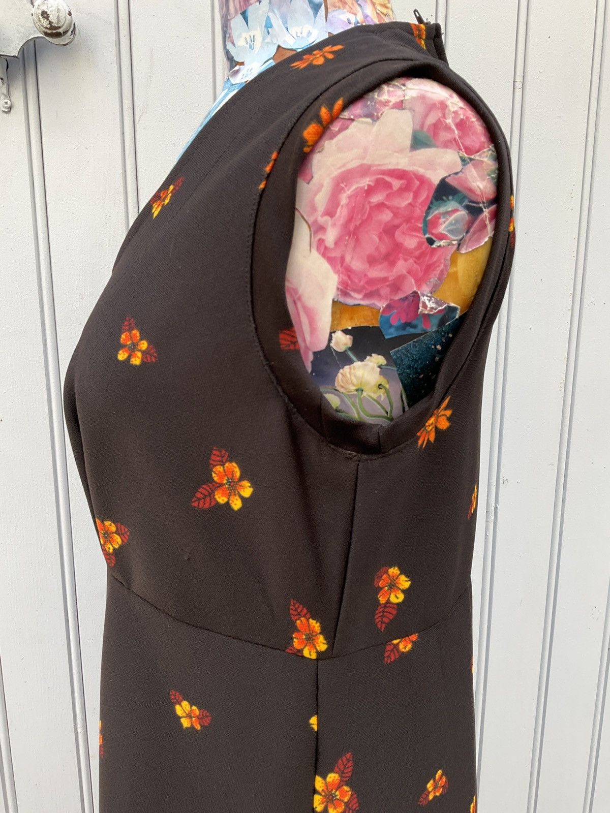 Vintage Authentic 70's vintage maxi dress Size L / US 10 / IT 46 - 6 Thumbnail