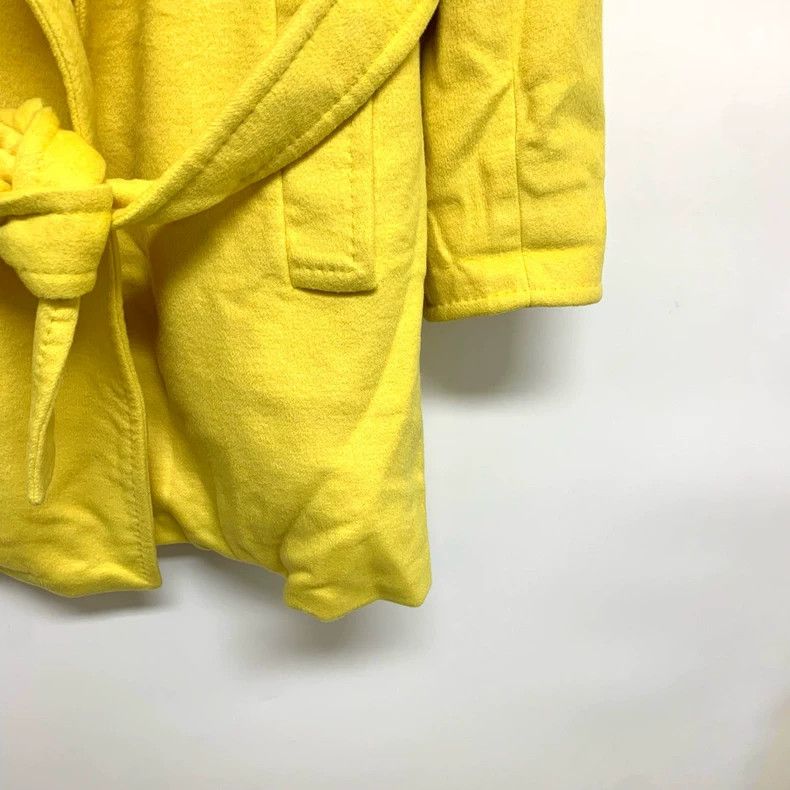 Max Mara Max Mara Yellow overcoat Size S / US 4 / IT 40 - 7 Thumbnail
