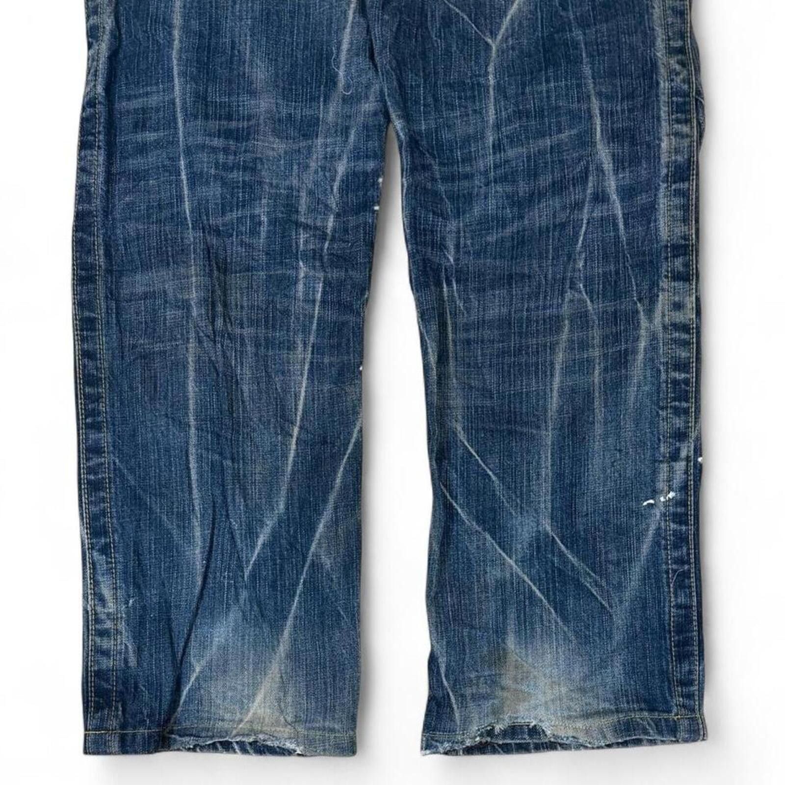 True Religion VINTAGE ONIARAI MUD WASH AND EMBROIDERY LOGO ON BACK DENIM Size US 30 / EU 46 - 7 Thumbnail