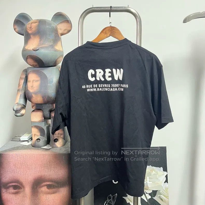 Balenciaga Balenciaga Crew short-sleeve Size US M / EU 48-50 / 2 - 2 Thumbnail