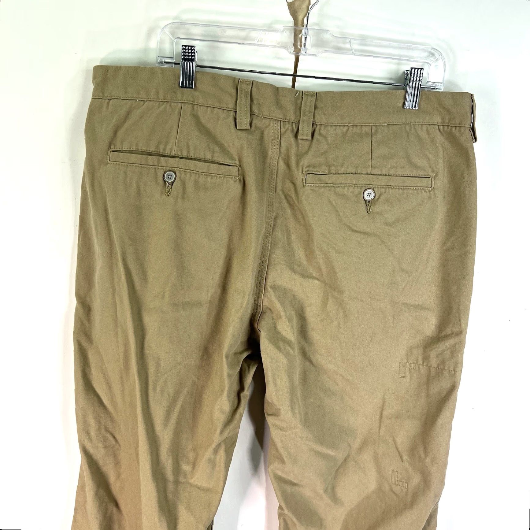 Duluth Trading Company DULUTH TRADING CO Flex Ballroom Pants Mens 36 Brown Cotton 36x34 Size US 36 / EU 52 - 6 Thumbnail