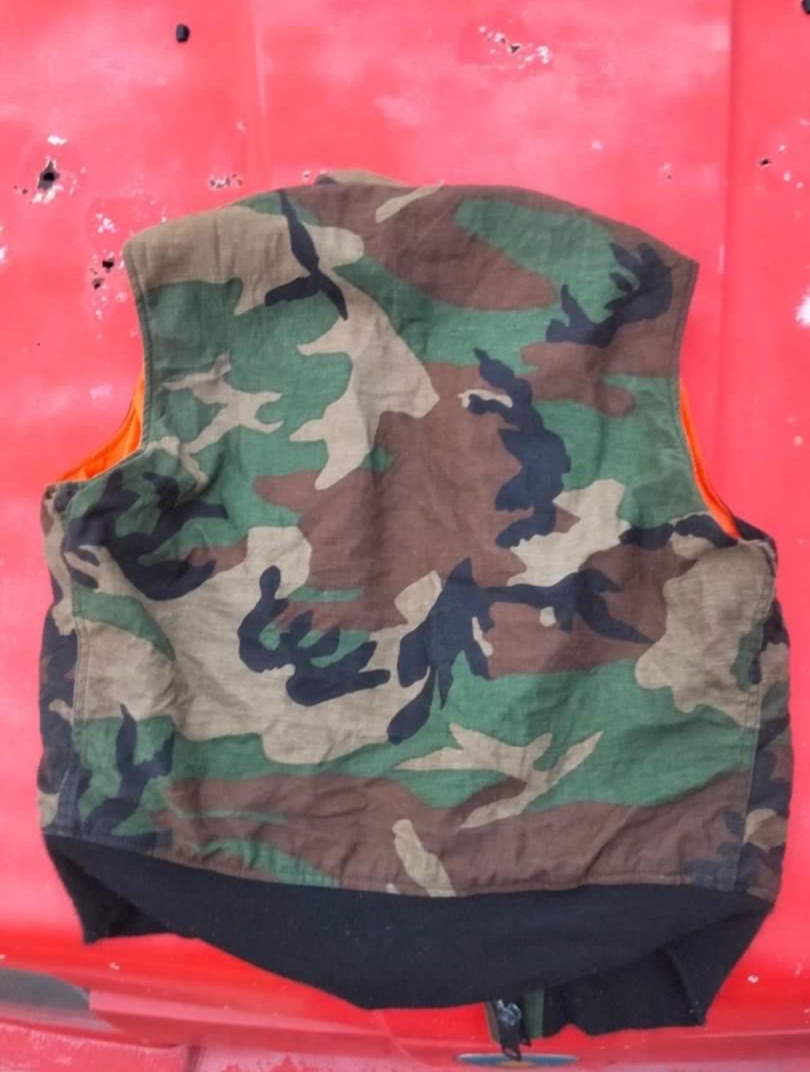 Other Vintage Vest Flyers US Army camou Alpha industries Size US M / EU 48-50 / 2 - 3 Thumbnail