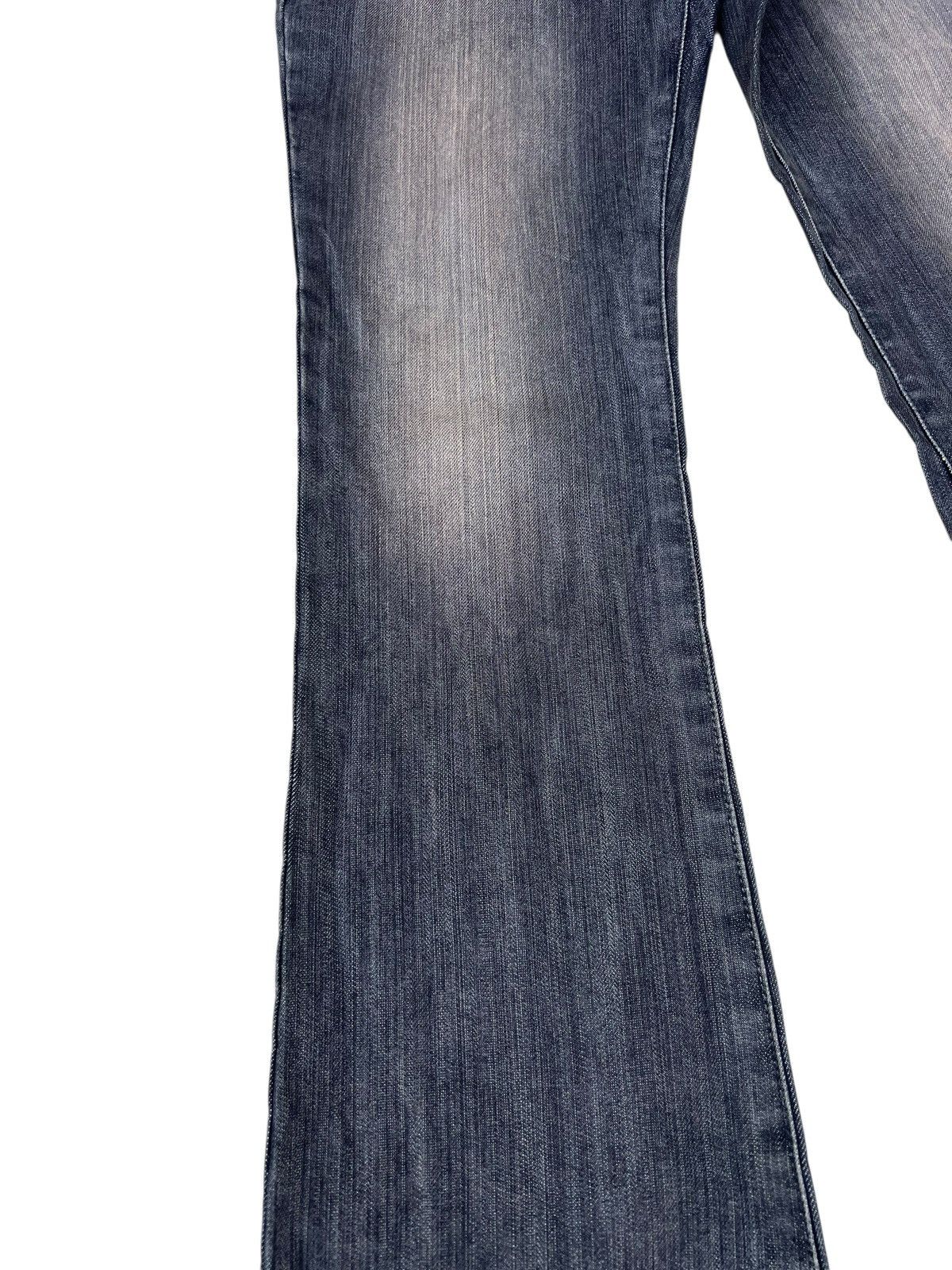 5351 POUR LES HOMMES 5351 Pour Les Hommes Black Denim Flare Jeans Size US 31 - 9 Thumbnail