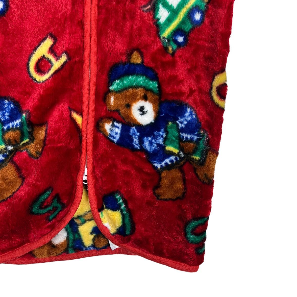 Japanese Brand 🔥 BEAR DEEP PILE FLEECE TANK TOP JACKET Size US M / EU 48-50 / 2 - 5 Thumbnail