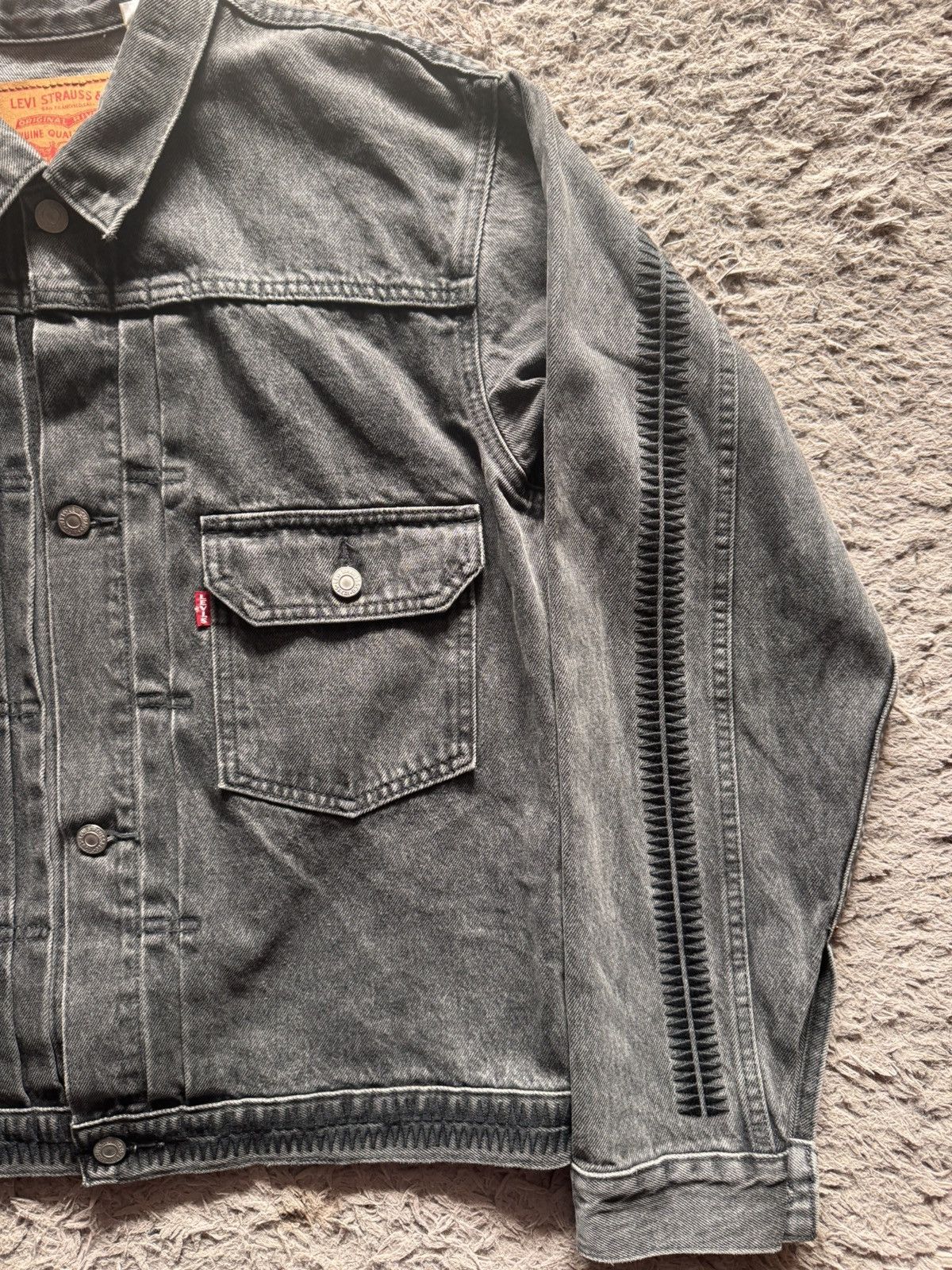 Undercover Levi’s x Undercover Type 1 “Giz” Grey Jacket Size US M / EU 48-50 / 2 - 5 Thumbnail