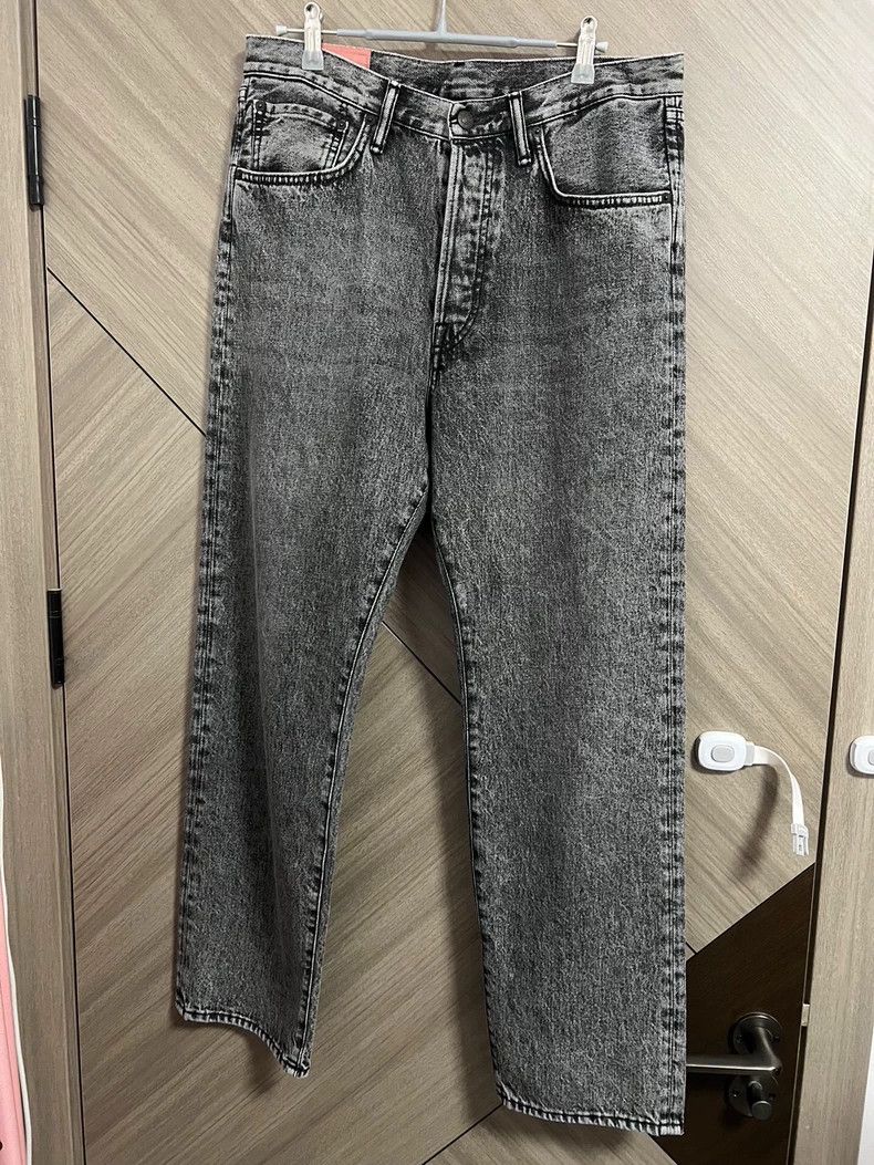 Acne Studios Acne Studios Gray Straight Leg Jeans 2003- DMC Size US 31 - 1 Thumbnail