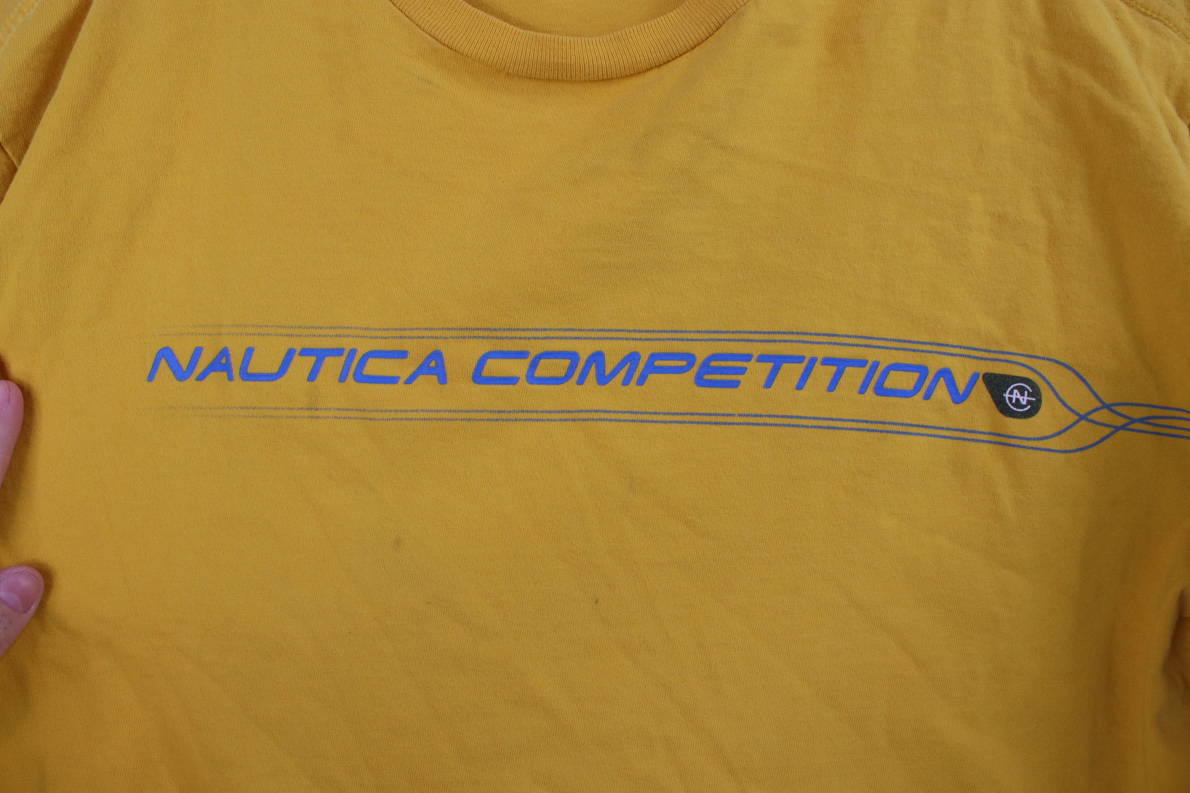Nautica × Vintage Vintage 90s Nautica Competition Out Long Sleeve T-Shirt USA Size US M / EU 48-50 / 2 - 4 Thumbnail