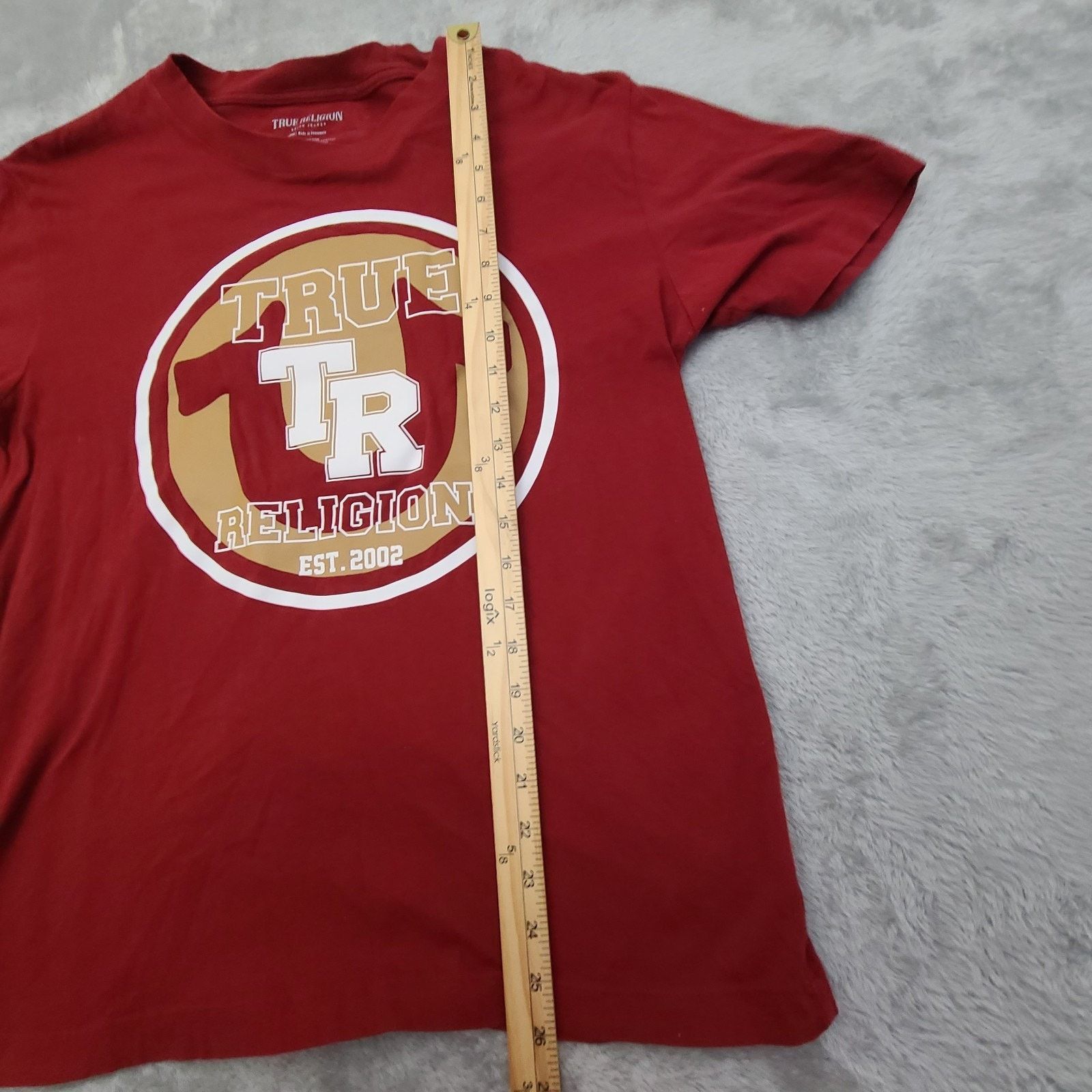 True Religion True Religion Shirt Mens Size L Red Graphic T Logo Adult Size US L / EU 52-54 / 3 - 5 Thumbnail