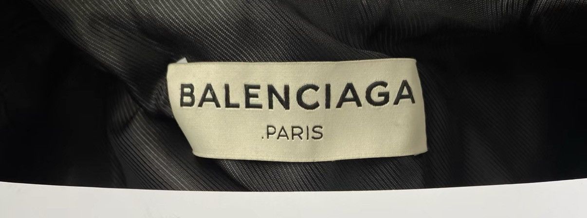 Balenciaga Balenciaga Lambskin Leather Biker Jacket Size XXS / US 00 / IT 34 - 5 Thumbnail