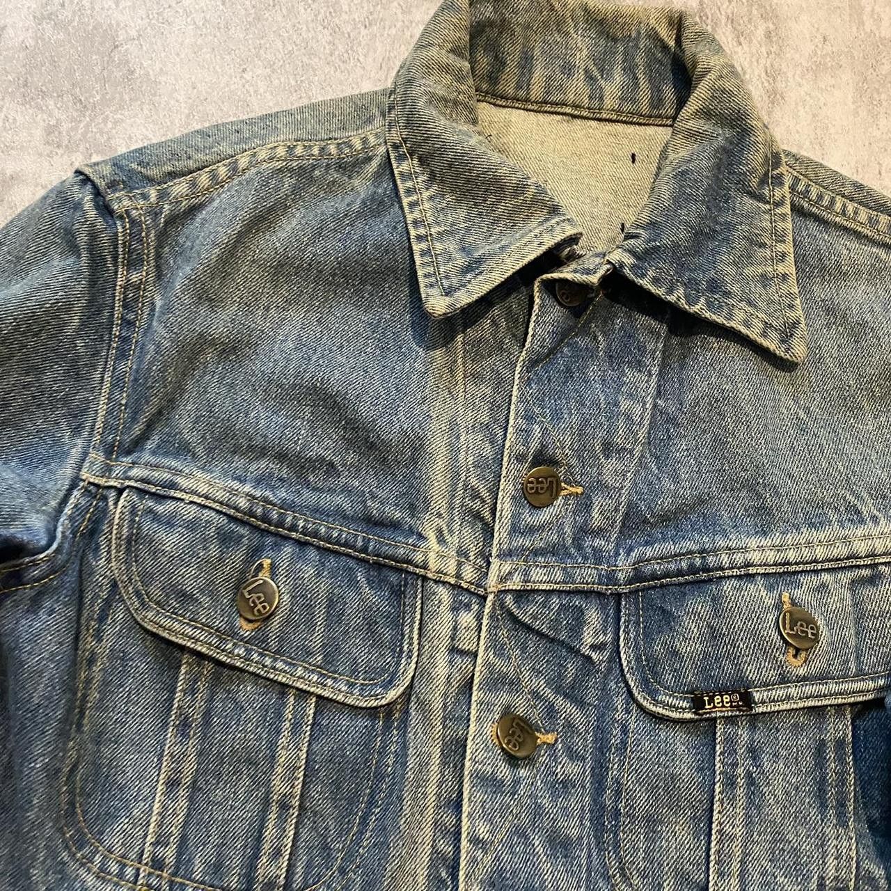 Lee 90s Lee Jeans Jacket Cintage y2k Boxy Rock Metal Size US S / EU 44-46 / 1 - 3 Thumbnail