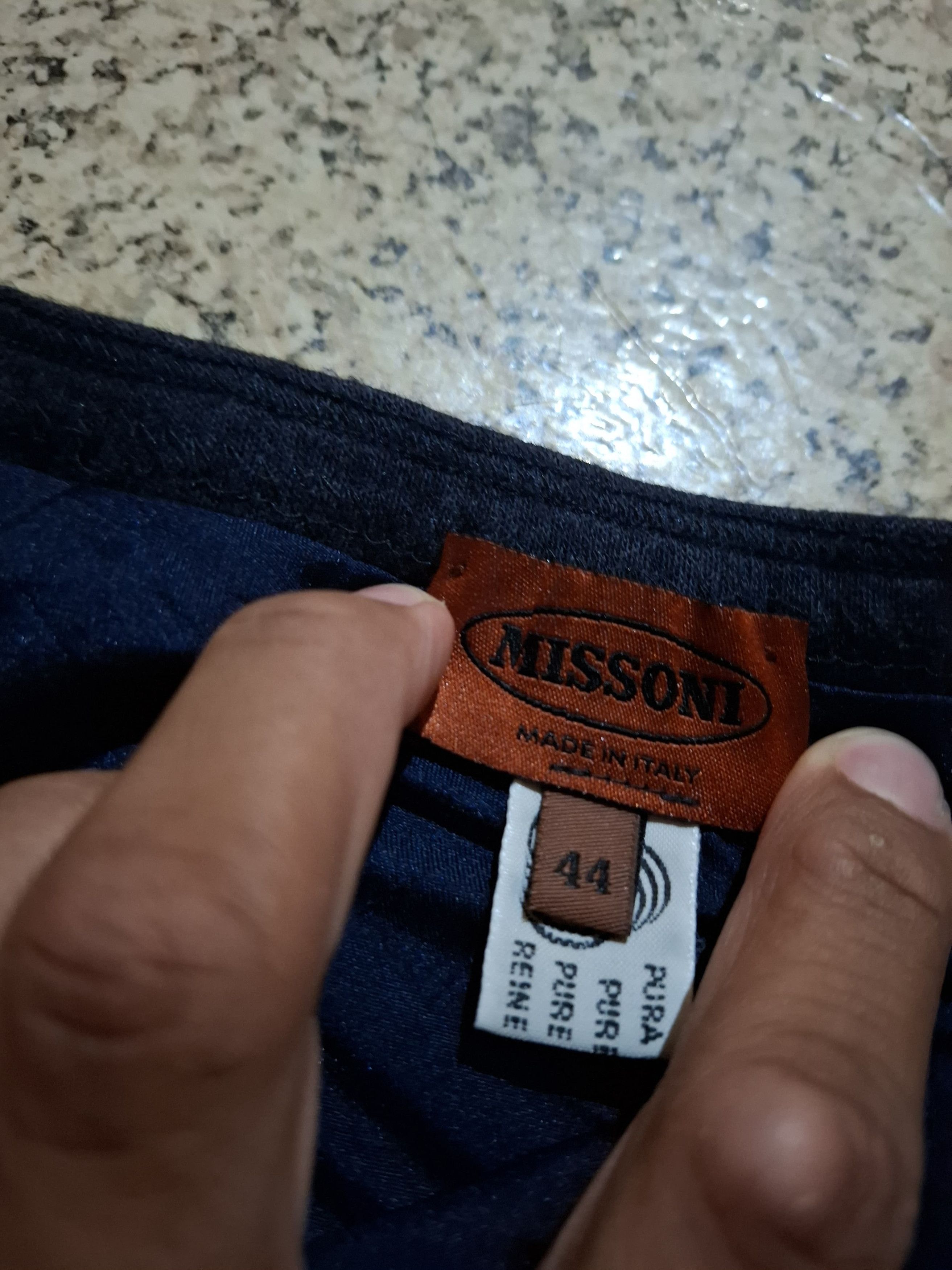 Missoni Vintage Missoni Wool Pencil Skirt - Made in Italy - Size 44 Size 30" / US 8 / IT 44 - 6 Thumbnail