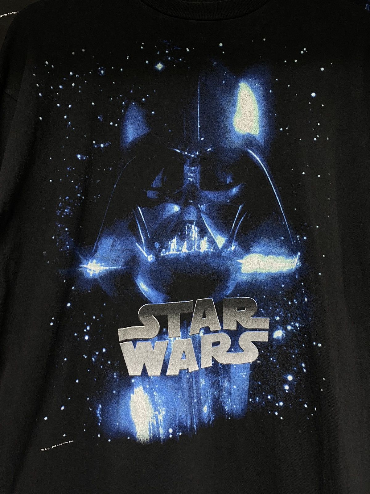 Vintage Vintage 90’s Darth Vader T-Shirt Star Wars Movie Size XLarge Size US XL / EU 56 / 4 - 3 Thumbnail