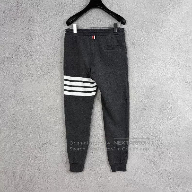Thom Browne Thom Browne size 1 Knit Sweatpants - Dark Gray Size US 32 / EU 48 - 2 Thumbnail