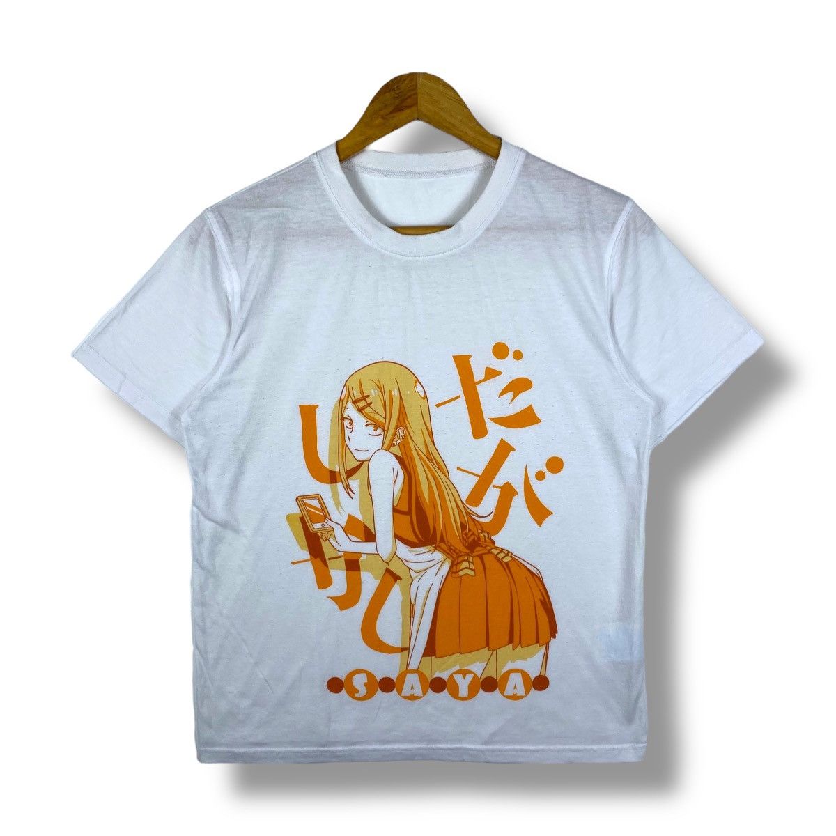 Anime × Japanese Brand DAGASHI KASHI Endou Saya Japanese Anime Manga Promo Tee Size US M / EU 48-50 / 2 - 1 Thumbnail