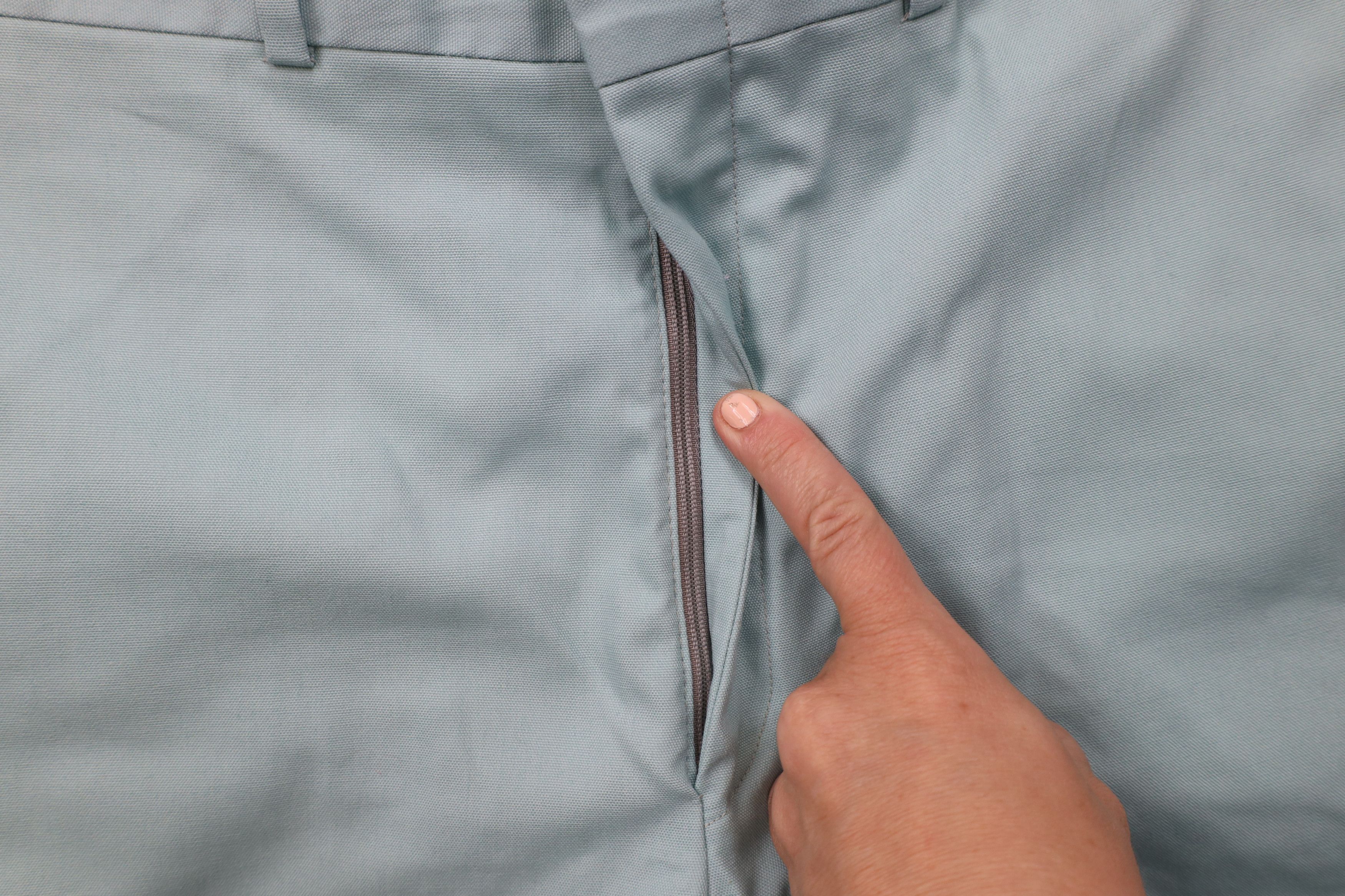 Vintage Vintage 70s Streetwear Bell Bottoms Chino Pants Blue USA Size US 34 / EU 50 - 5 Thumbnail