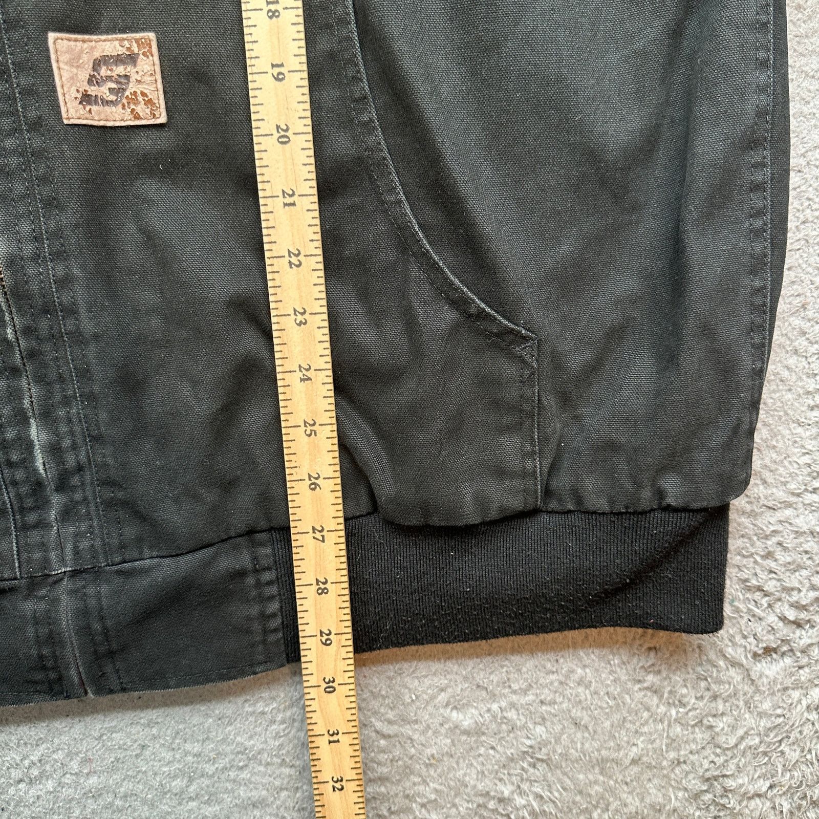 Other 2005 Snap-On Tools Duck Canvas Black Hooded Work Jacket 2XL Size US XXL / EU 58 / 5 - 4 Thumbnail