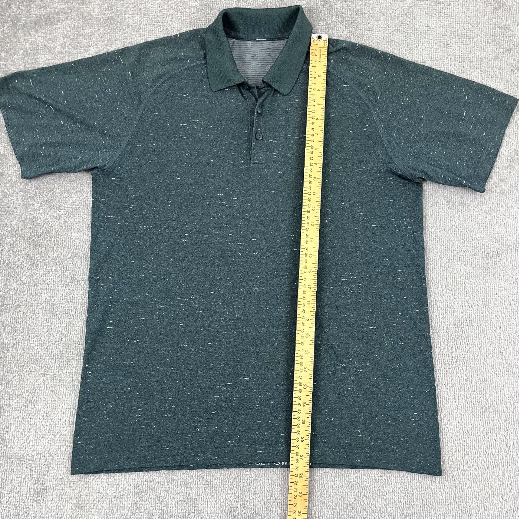 Lululemon Lululemon Shirt Mens Large Green Metal Vent Performance Golf Casual Preppy Size US L / EU 52-54 / 3 - 4 Thumbnail