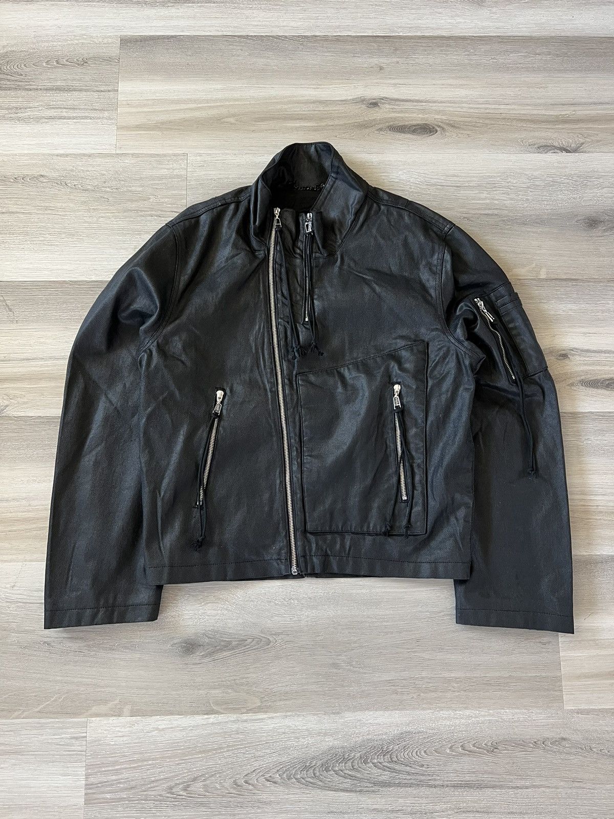 SOMAR レザージャケット Somar Somar Peril Waxed Moto Jacket | Grailed
