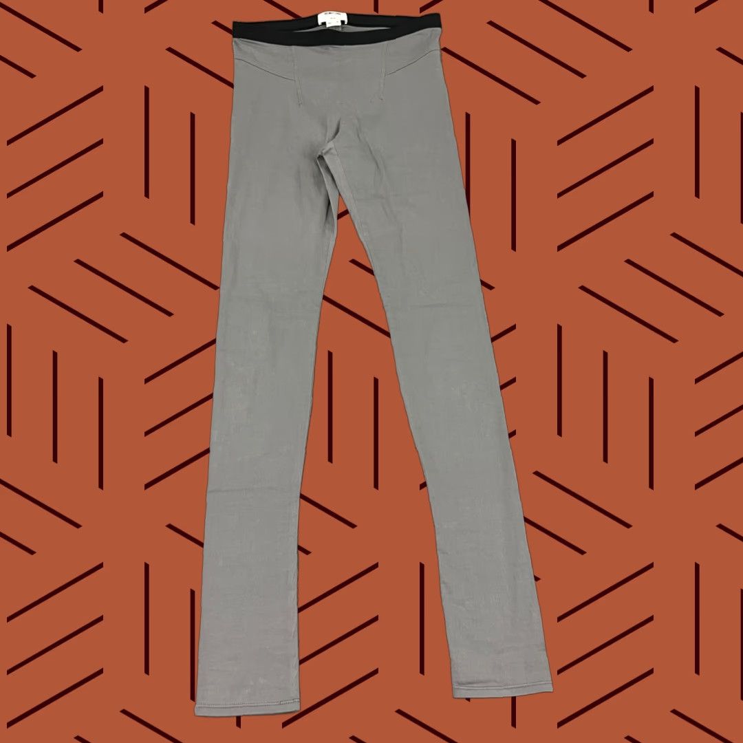 Helmut Lang Helmut Lang Pants Womens Size P 27 x 32 Skinny Tight Leg Sheath Gray A02HW222 Size 27" / US 4 / IT 40 - 1 Thumbnail