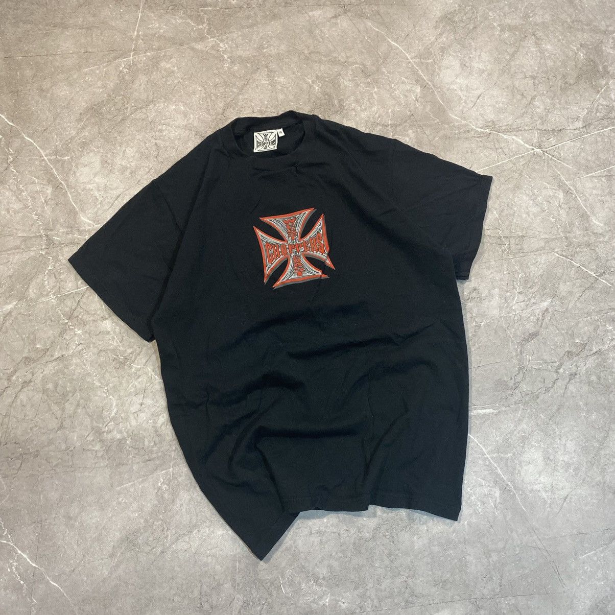 West Coast Choppers VINTAGE WEST COAST CHOPPERS DEMON BIG LOGO TEE Size US M / EU 48-50 / 2 - 6 Thumbnail