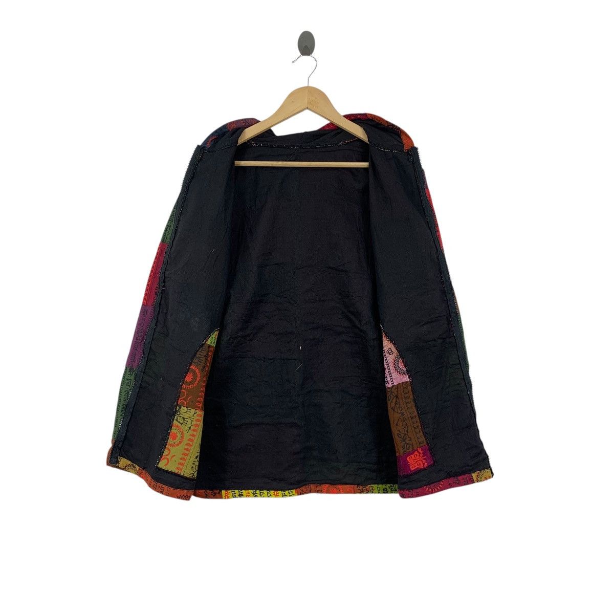 Vintage Vintage BORO SASHIKO PATCHWORK Over Print Jacket Parka Size US M / EU 48-50 / 2 - 6 Thumbnail