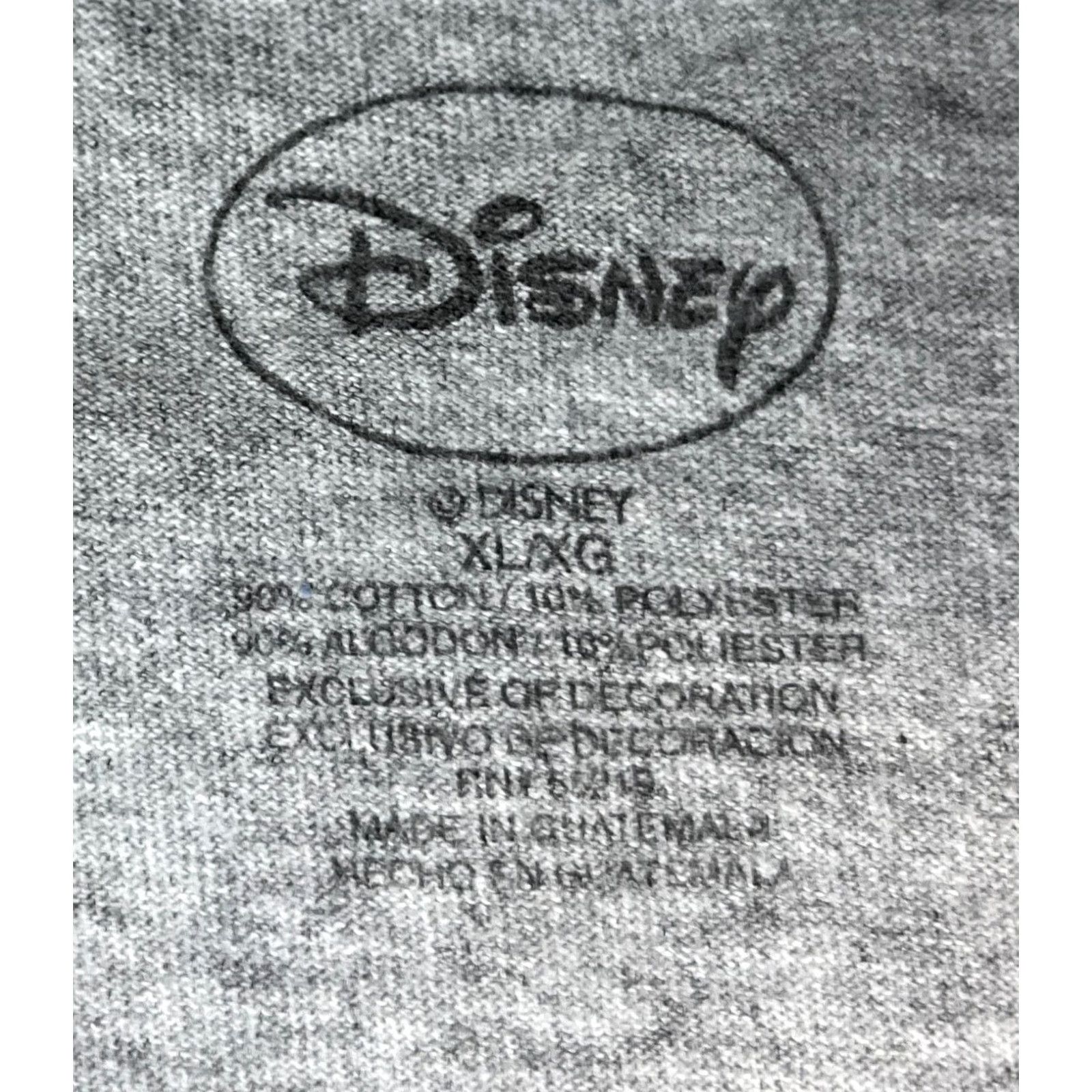 Disney Disney Mickey Mouse Florida Unisex Adult T-Shirt Embroidered XL Gray Cotton Blend Short Sleeve Crew Neck, A d u lt XL (Pre-owned) Size US XL / EU 56 / 4 - 4 Thumbnail