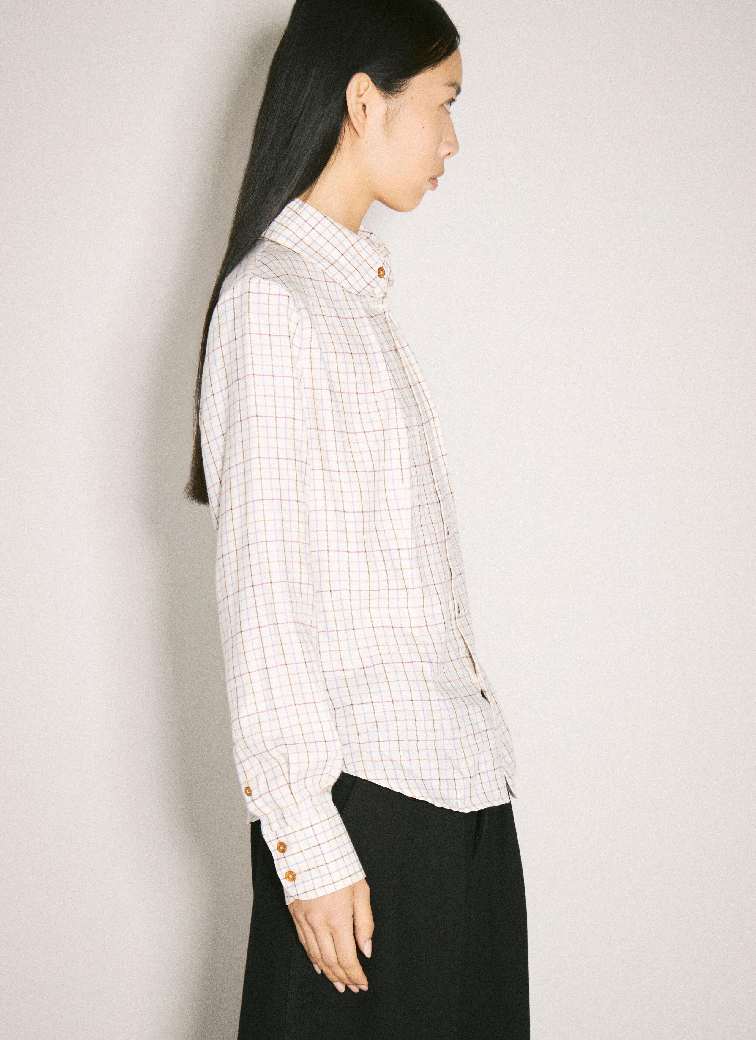 Vivienne Westwood o1f1d3z0226 Toulouse Shirt in Cream Size L / US 10 / IT 46 - 3 Thumbnail