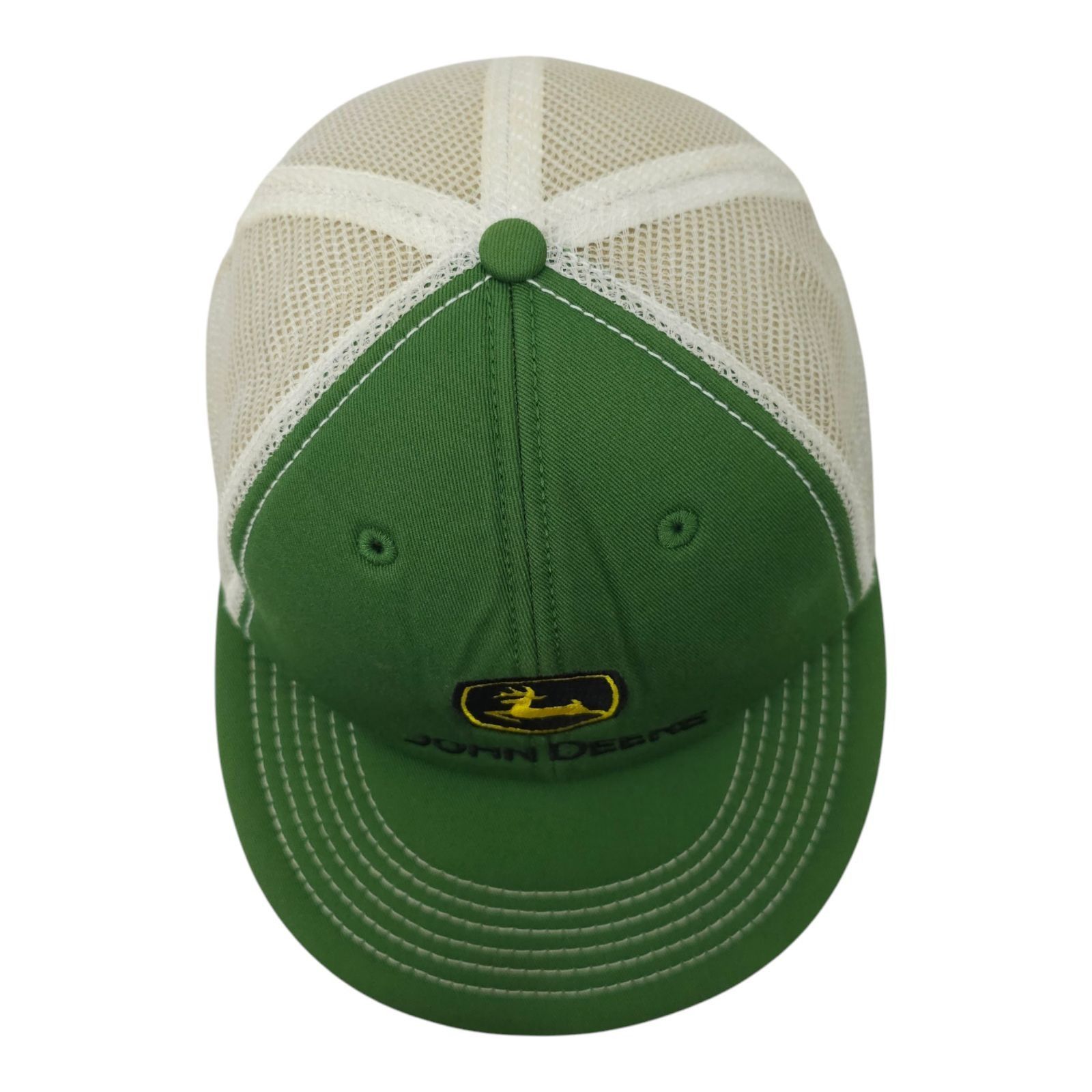 John Deere John Deere Mesh Back Snapback Cap Trucker Foam Panel Visor Size ONE SIZE - 6 Thumbnail