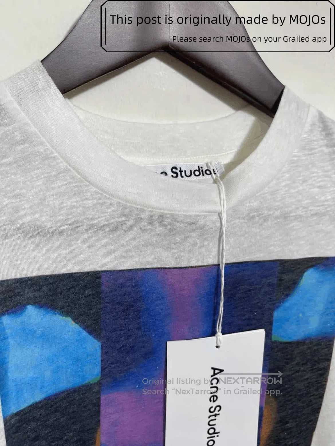 Acne Studios Acne Studios Hemp X-Ray Print Tee. Size US XS / EU 42 / 0 - 3 Thumbnail