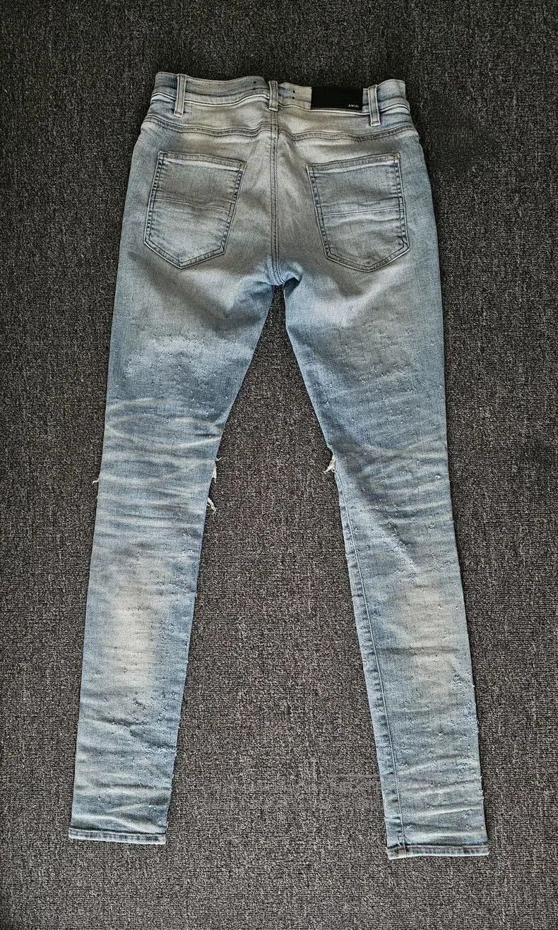 Amiri Amiri Distressed Denim Jeans. Size US 31 - 3 Thumbnail