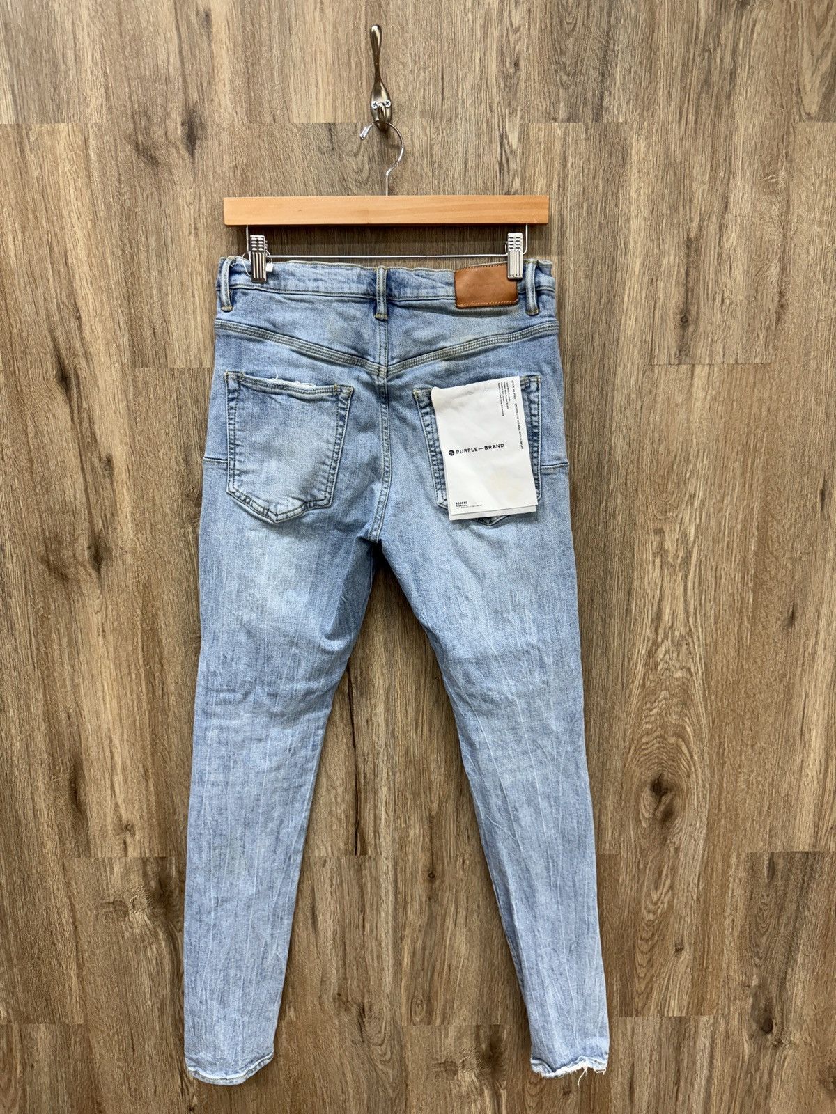 Purple Purple Brand Blue Denim Jeans Size US 32 / EU 48 - 6 Thumbnail