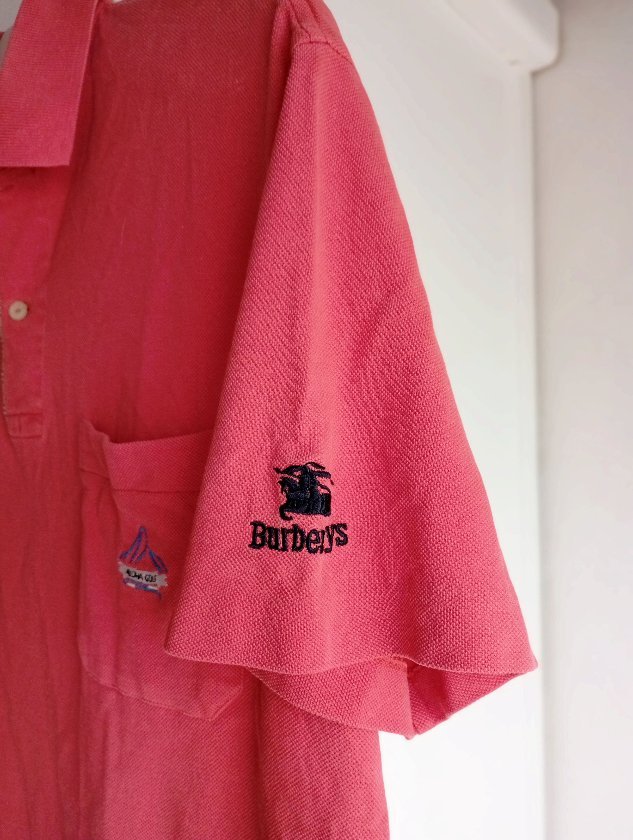 Burberry × Vintage Burberry vintage 90s checkered polo, small logo Size US M / EU 48-50 / 2 - 2 Thumbnail