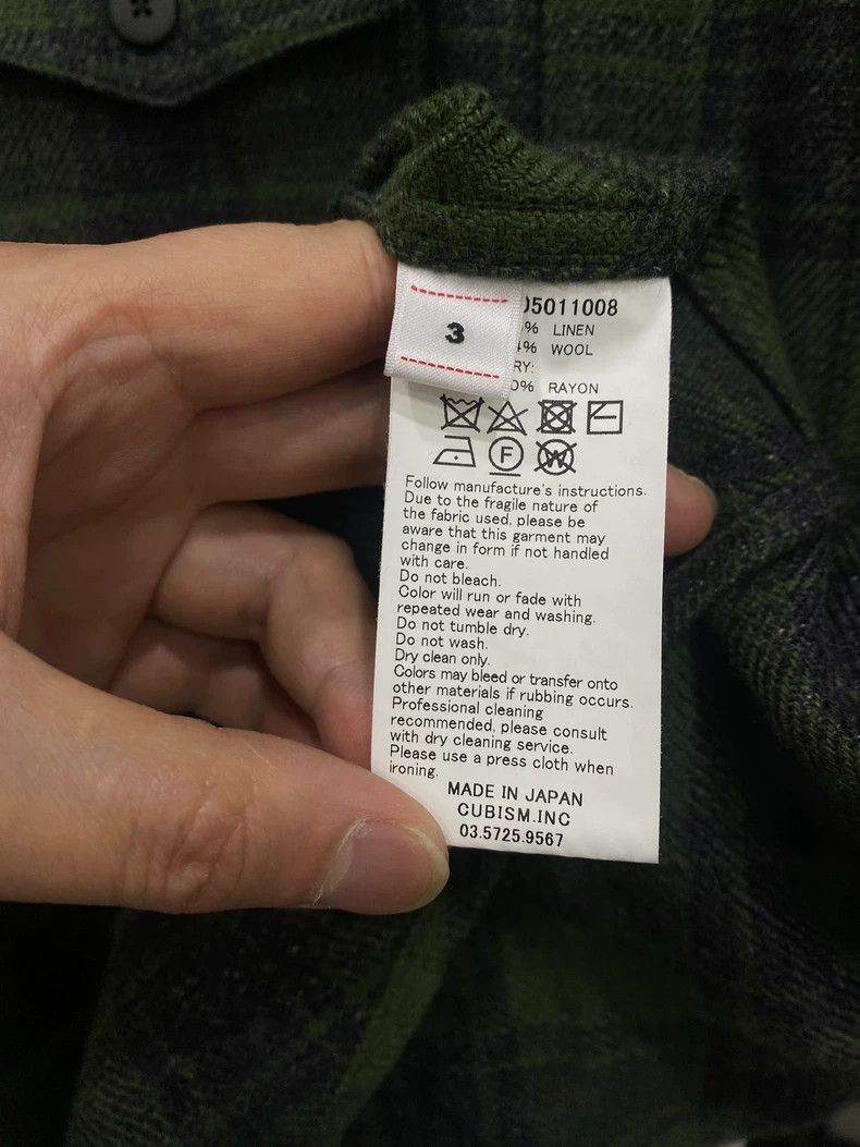 Visvim Visvim22AW LUMBER CHECK L/S Wool Blend Plaid Shirt 2504-Nex Size US L / EU 52-54 / 3 - 4 Thumbnail