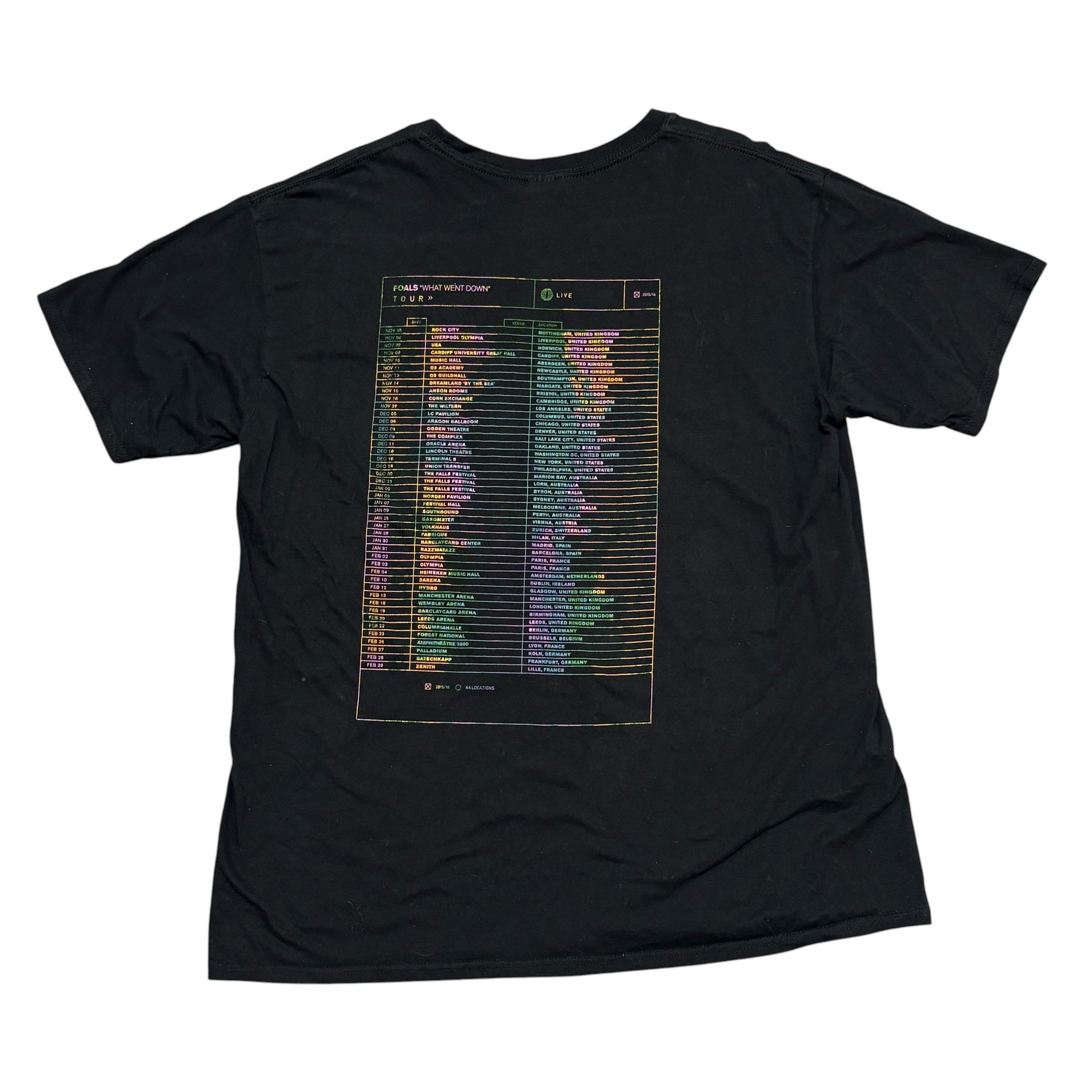Band Tees Foals Shirt 2015 Indie Rock Band Tee Bloc Party The Strokes Size US XL / EU 56 / 4 - 2 Thumbnail