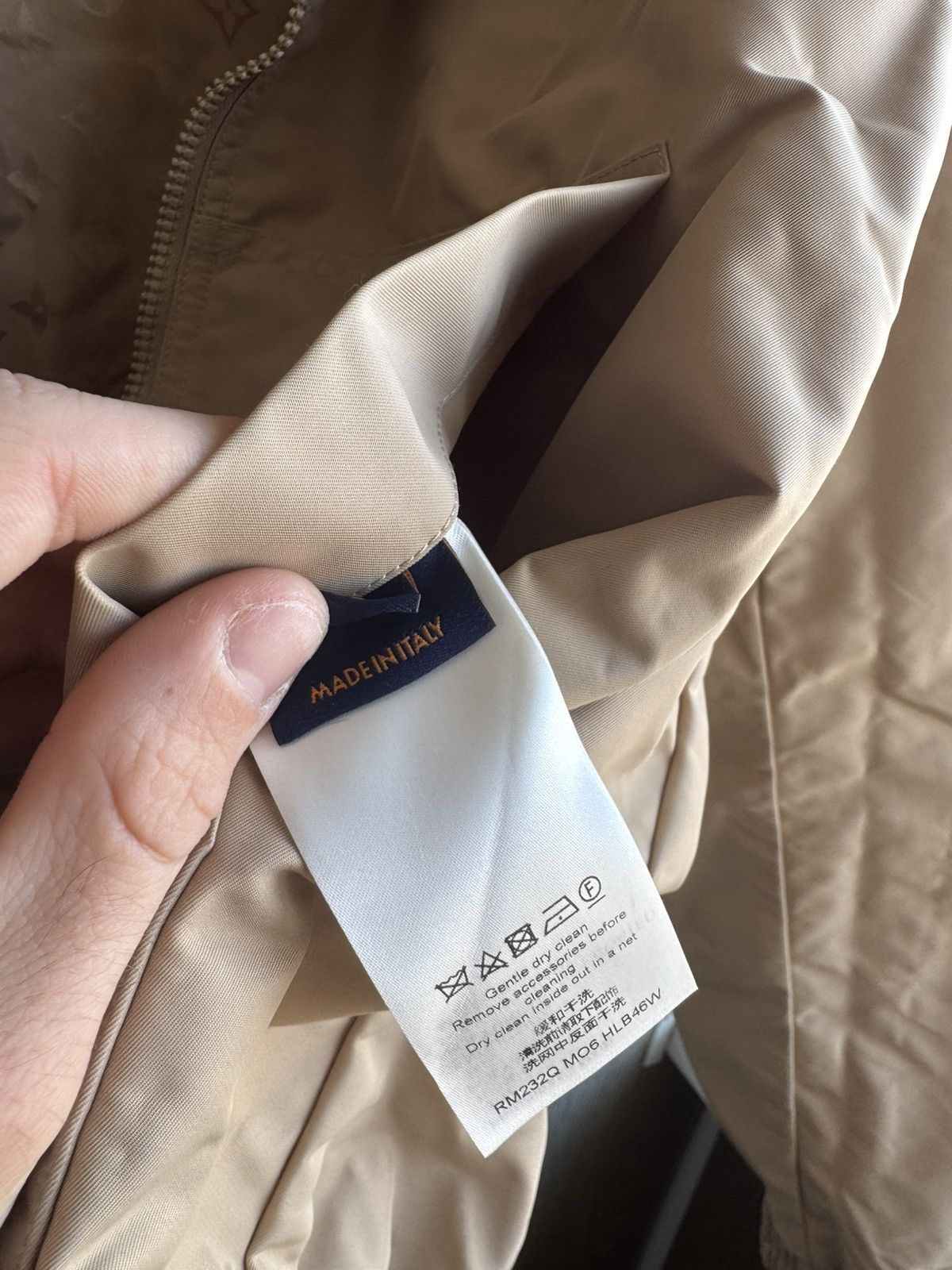 Louis Vuitton LOUIS VUITTON Monogram Reversible Nylon Windbreaker Size US L / EU 52-54 / 3 - 16 Thumbnail