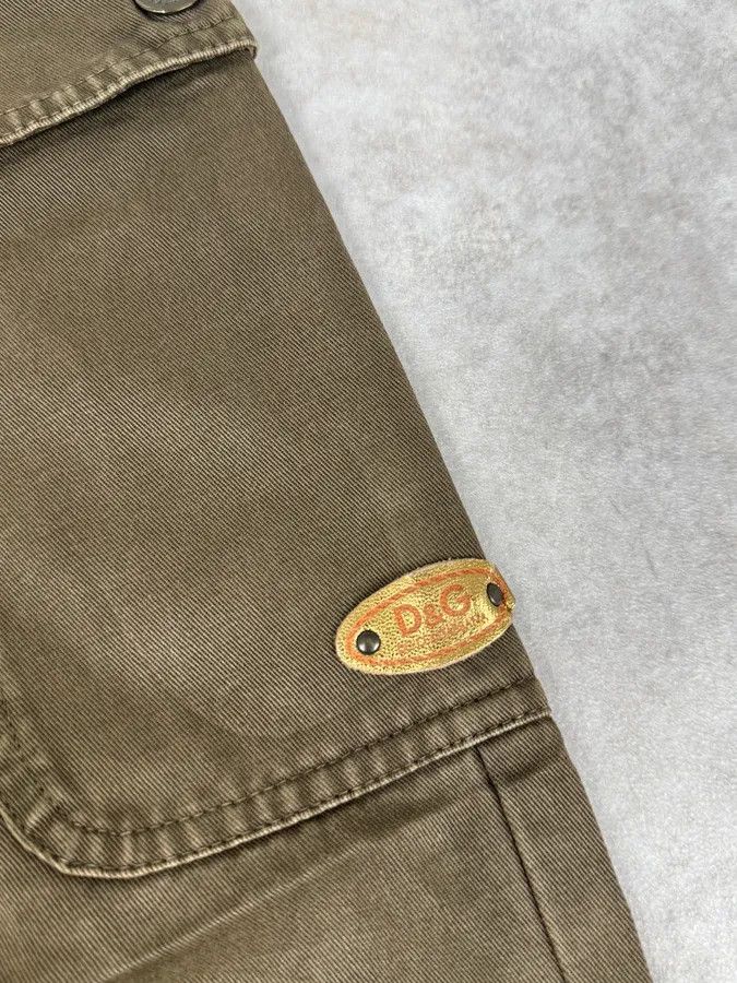 Dolce & Gabbana SS2003 Dolce & Gabbana Olive Combat Large Cargo Pants Size US 30 / EU 46 - 9 Thumbnail