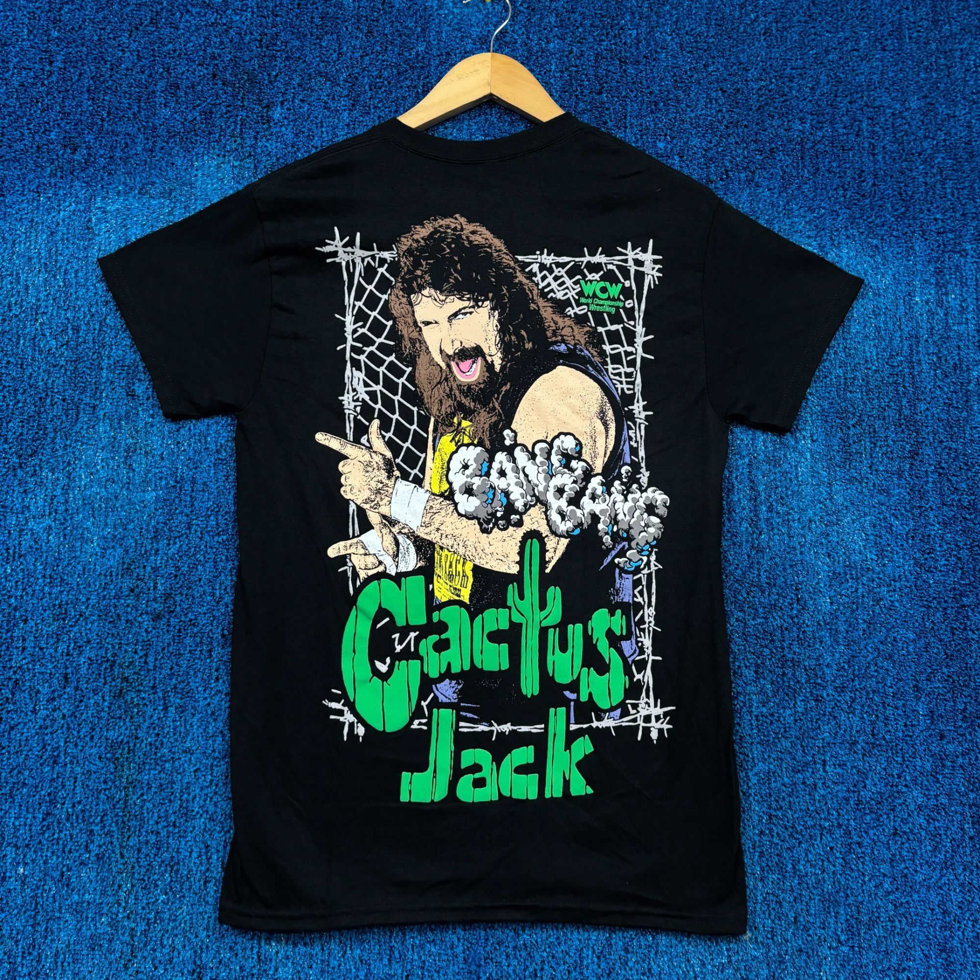 WWE WCW Cactus Jack Bang Bang Mick Foley Promo WWE Legends Tee S Size US S / EU 44-46 / 1 - 1 Thumbnail