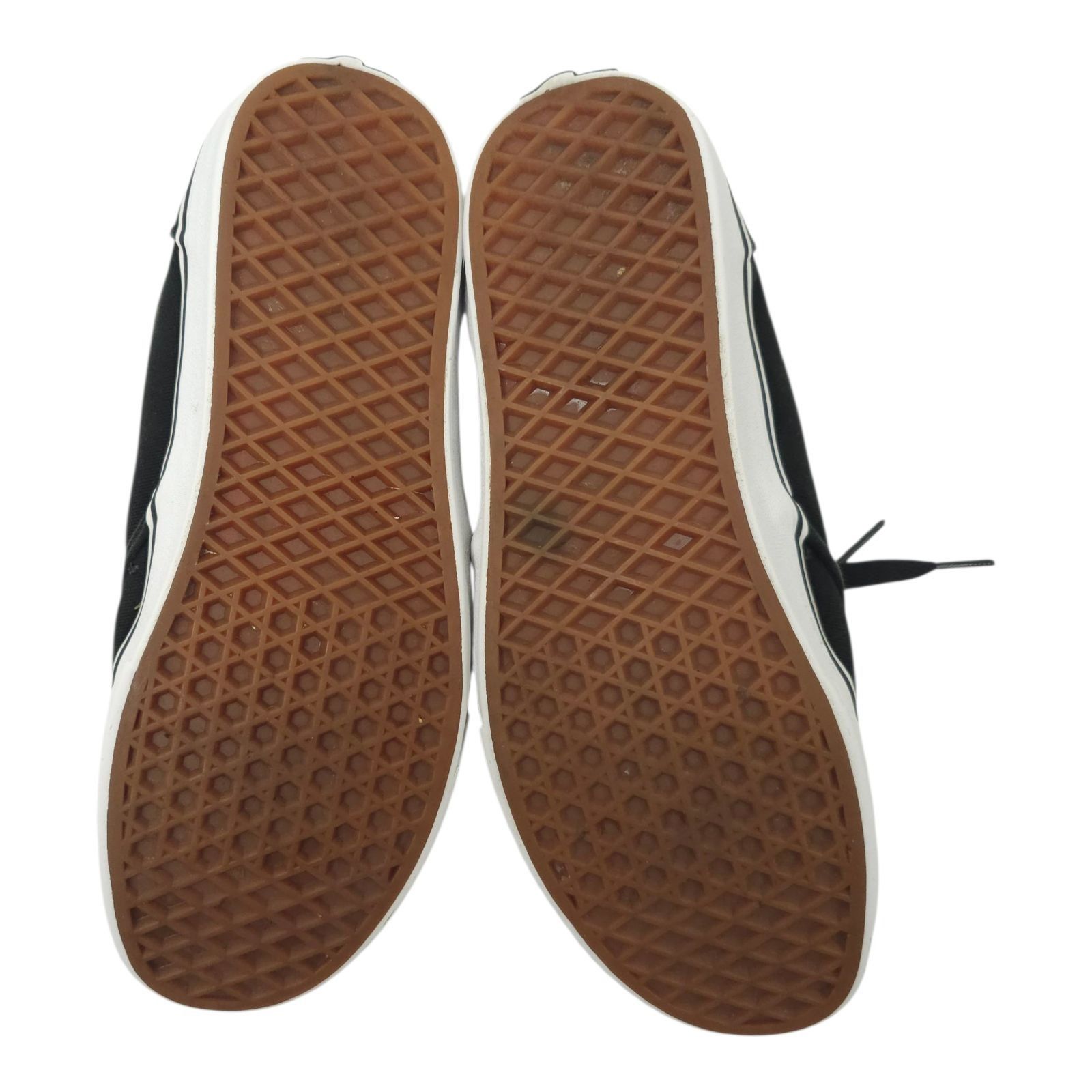 Vans Vans Off The Wall Sneaker Mens 9.5 READ Black Canvas Lace Up Size US 9.5 / EU 42-43 - 7 Thumbnail