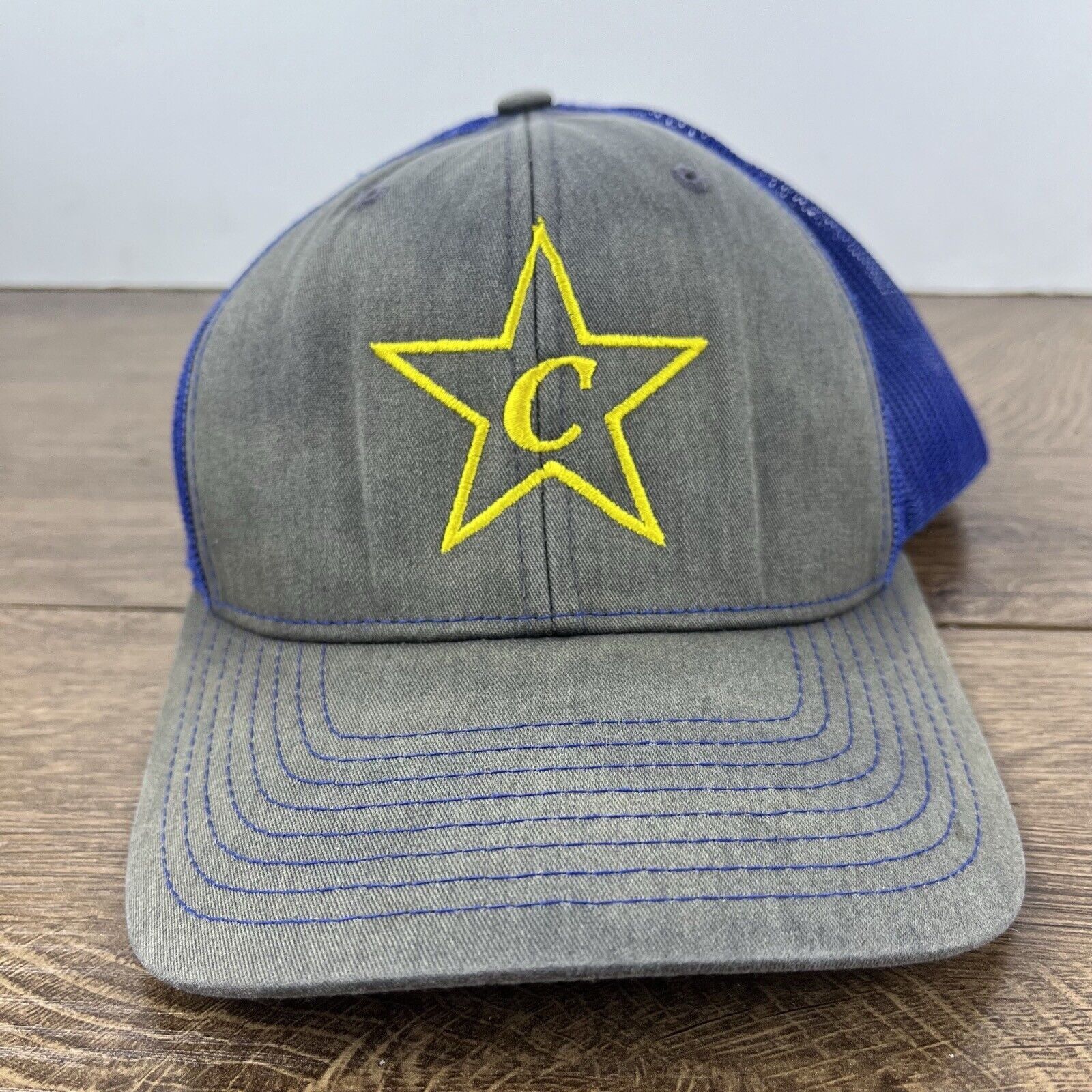 Other C Star Hat C StarsSnapback Hat Gray Hat Adjustable Gray Adul Size ONE SIZE - 4 Thumbnail